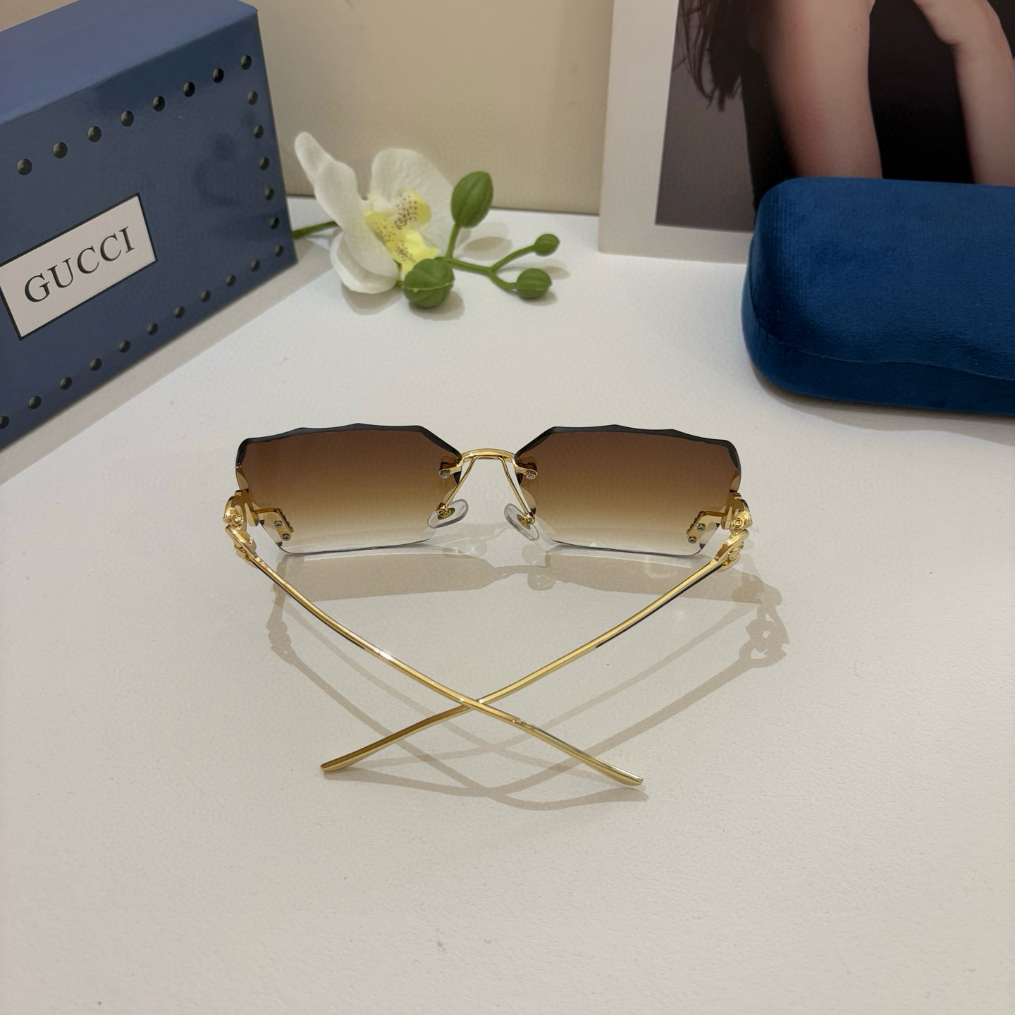 “Gucchi Spring 2025 Sunglasses: High Quality, Comfortable, Red-Tide Fashion Boom” - 图片 6