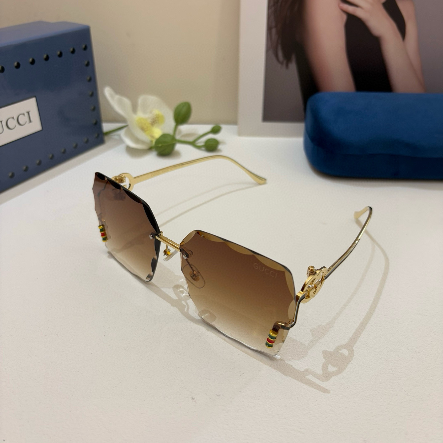 “Gucchi Spring 2025 Sunglasses: High Quality, Comfortable, Red-Tide Fashion Boom” - 图片 2