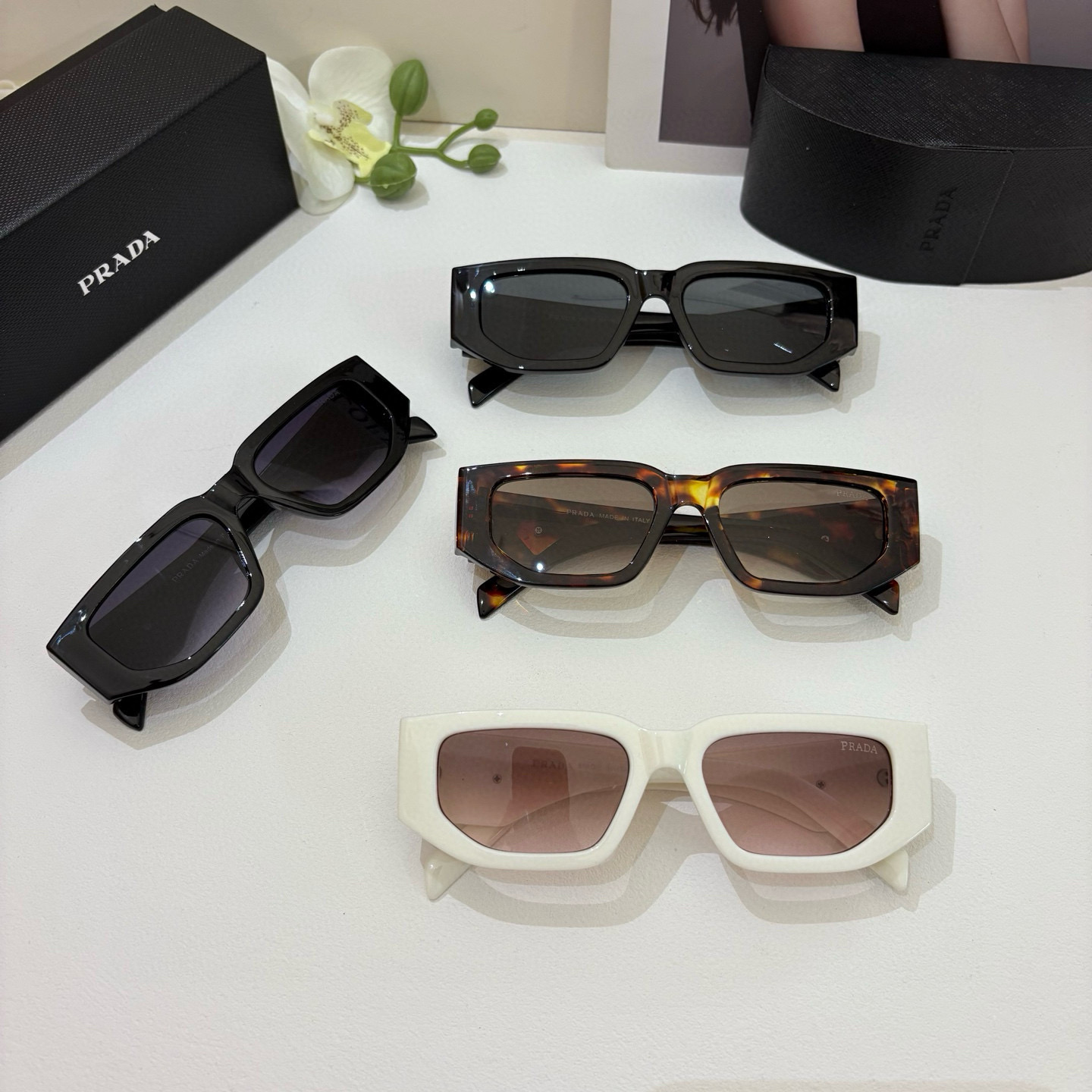P245 PRADA Prada, a new party party for men and women with sunglasses and sunglasses - 图片 9