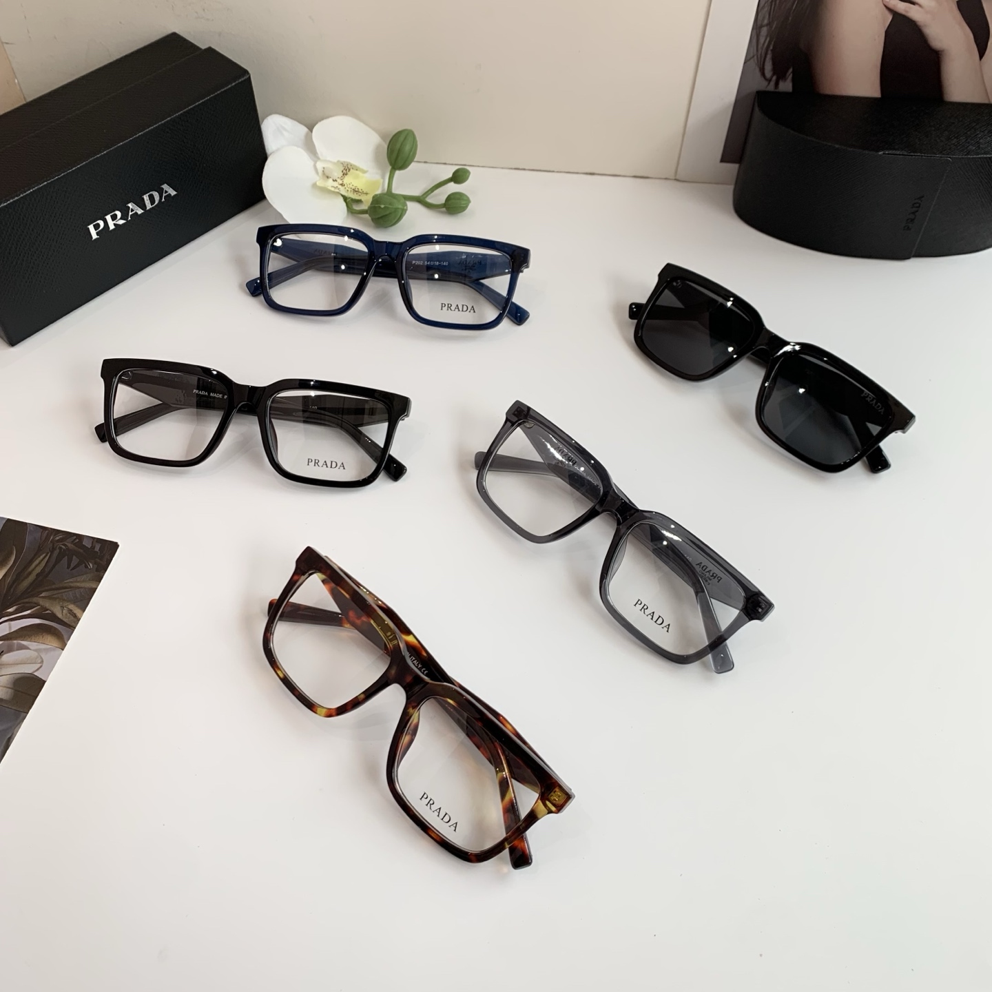 P245 PRADA PRADA, PRADA, PURPORS, CREDIT AND BLUE-READY GOALS, CHOICE-CHOICE-CHOUS - 图片 9
