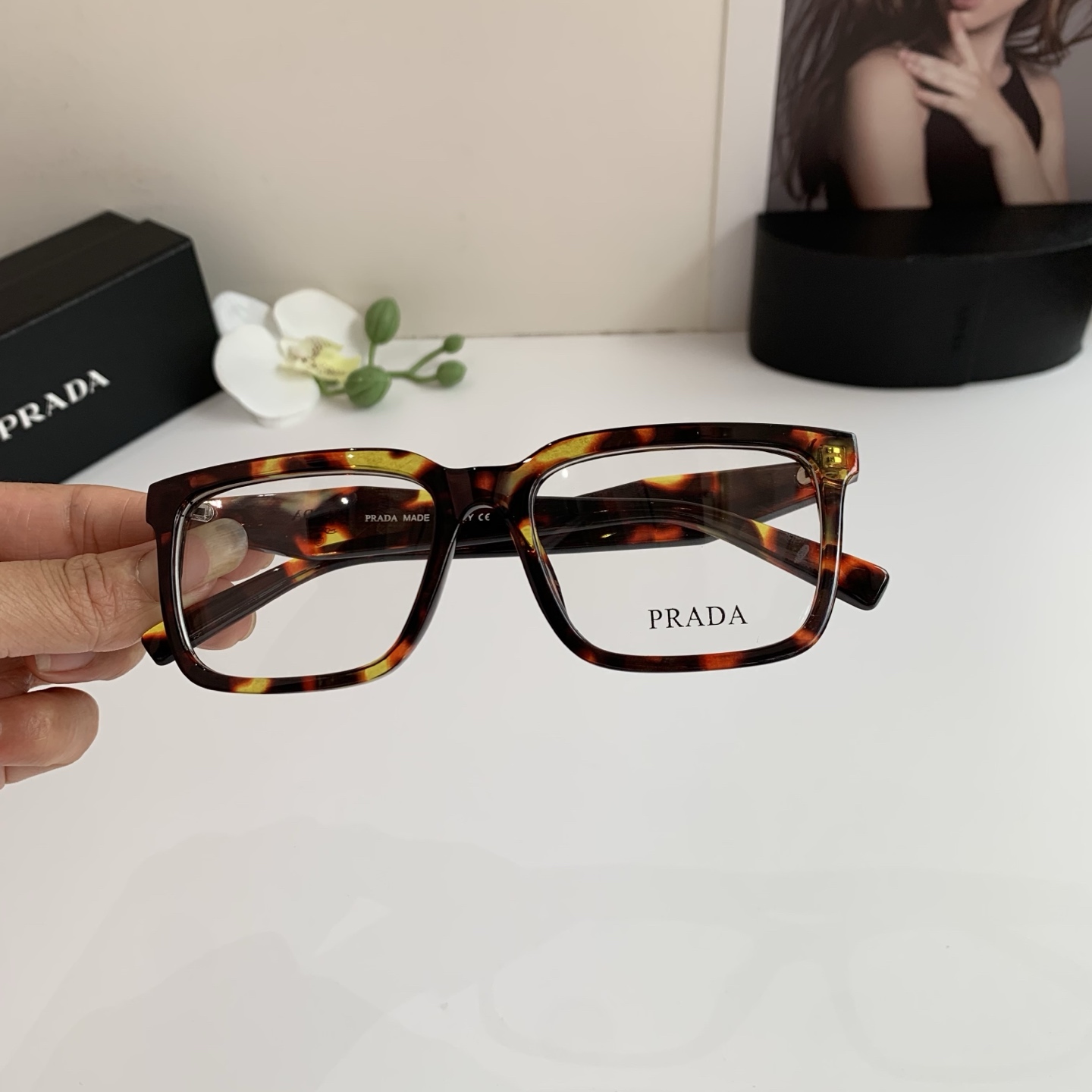 P245 PRADA PRADA, PRADA, PURPORS, CREDIT AND BLUE-READY GOALS, CHOICE-CHOICE-CHOUS - 图片 1