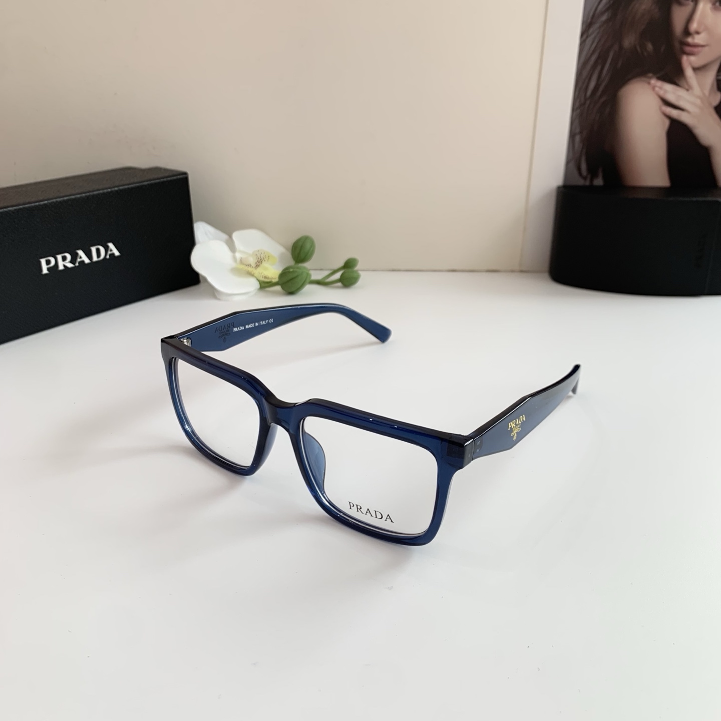 P245 PRADA PRADA, PRADA, PURPORS, CREDIT AND BLUE-READY GOALS, CHOICE-CHOICE-CHOUS - 图片 3