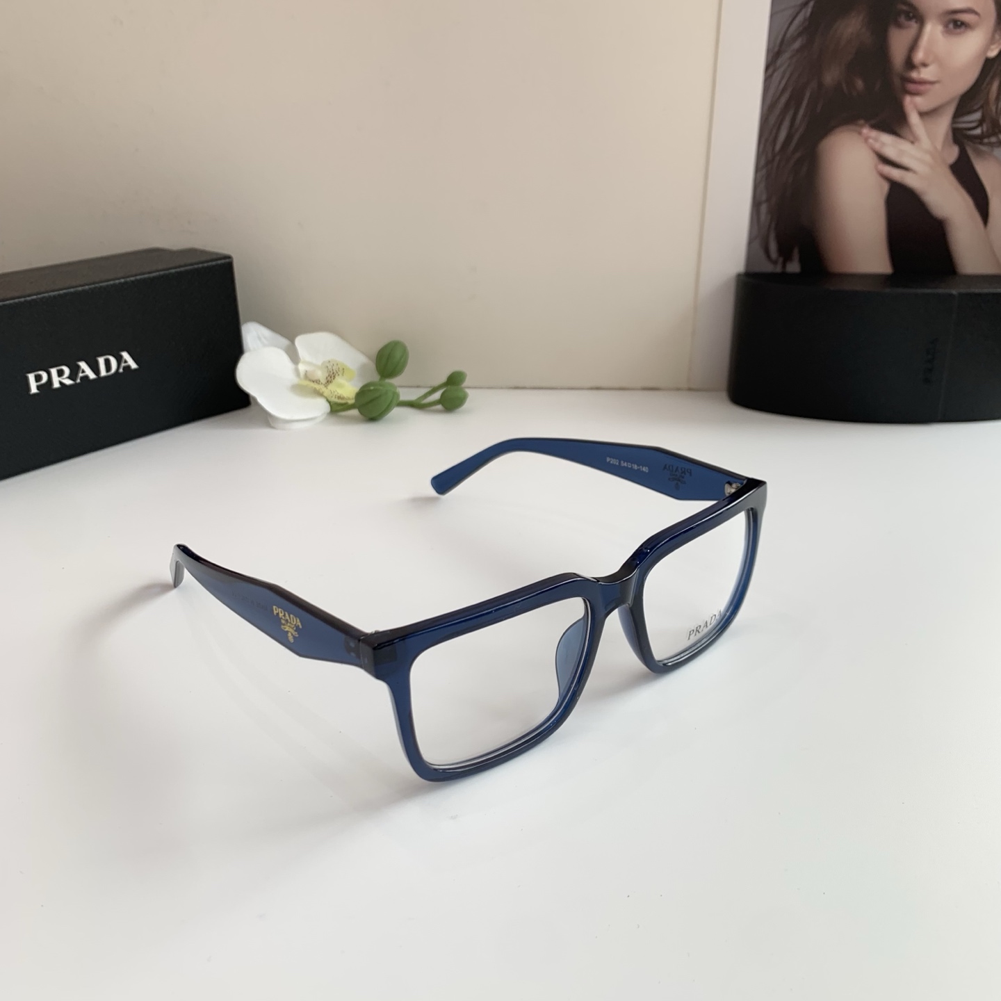 P245 PRADA PRADA, PRADA, PURPORS, CREDIT AND BLUE-READY GOALS, CHOICE-CHOICE-CHOUS - 图片 2