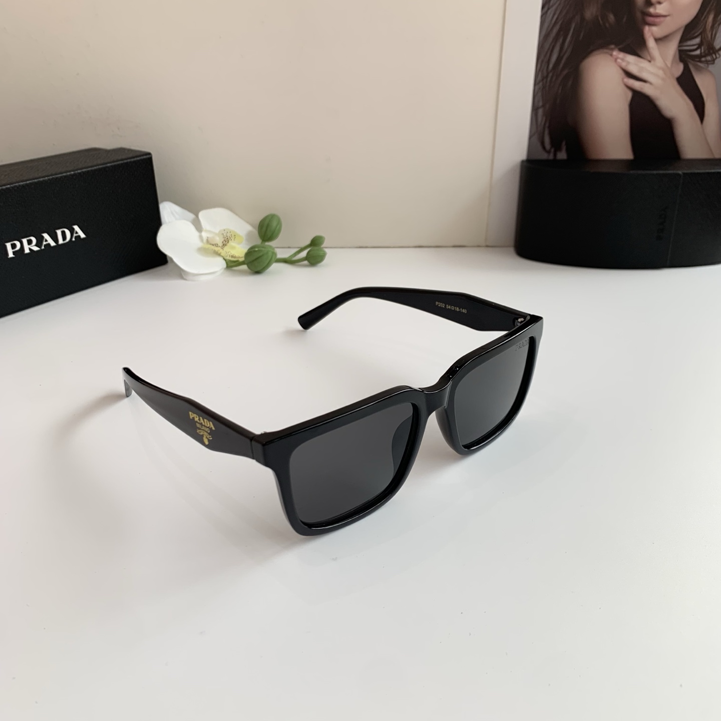 P245 PRADA PRADA, PRADA, PURPORS, CREDIT AND BLUE-READY GOALS, CHOICE-CHOICE-CHOUS - 图片 1