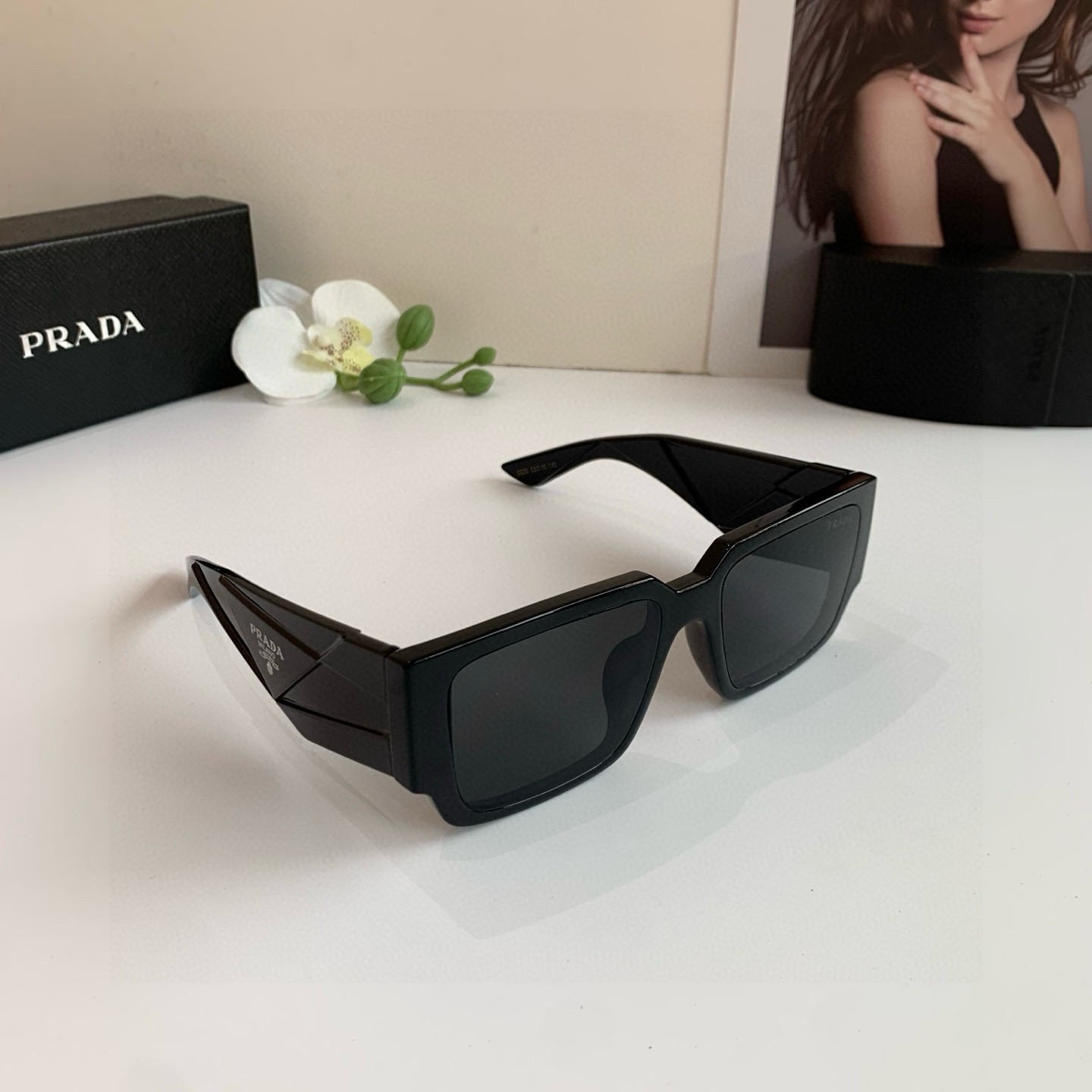 NO:376657,PRADA Prada New Triangle Flag Fashion Men and Women's Sunglasses High-end Retro Sunglasses Ins Style Glasses Glasses Sunglasses Sunglasses, Glasses, Prada, Prada19860909PRADA普拉达 新款三角标时尚男女太阳镜 高级感复古墨镜ins风眼镜眼镜墨镜太阳镜,眼镜,prada,prada,glasses