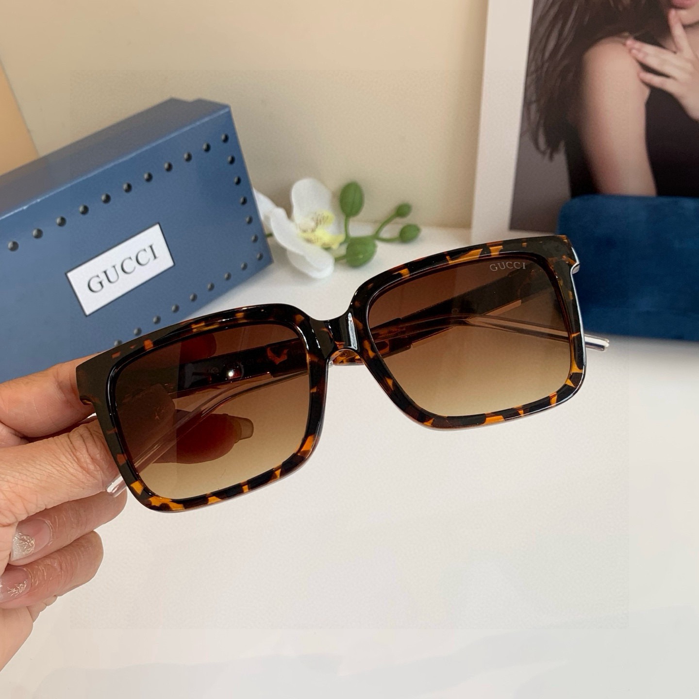 NO:862971,GUCCI (Gucci) 2025 new high-quality trendy glasses, fashionable square frame polarized sunglasses, comfortable to wear, Internet celebrity trendy glasses!  glasses, sunglasses, sunglasses, glasses, gucci19860909GUCCI（古奇）2025新款高品质潮流眼镜 时尚方框偏光太阳镜 佩戴舒适 网红潮款眼镜！眼镜墨镜太阳镜,眼镜,gucci,glasses