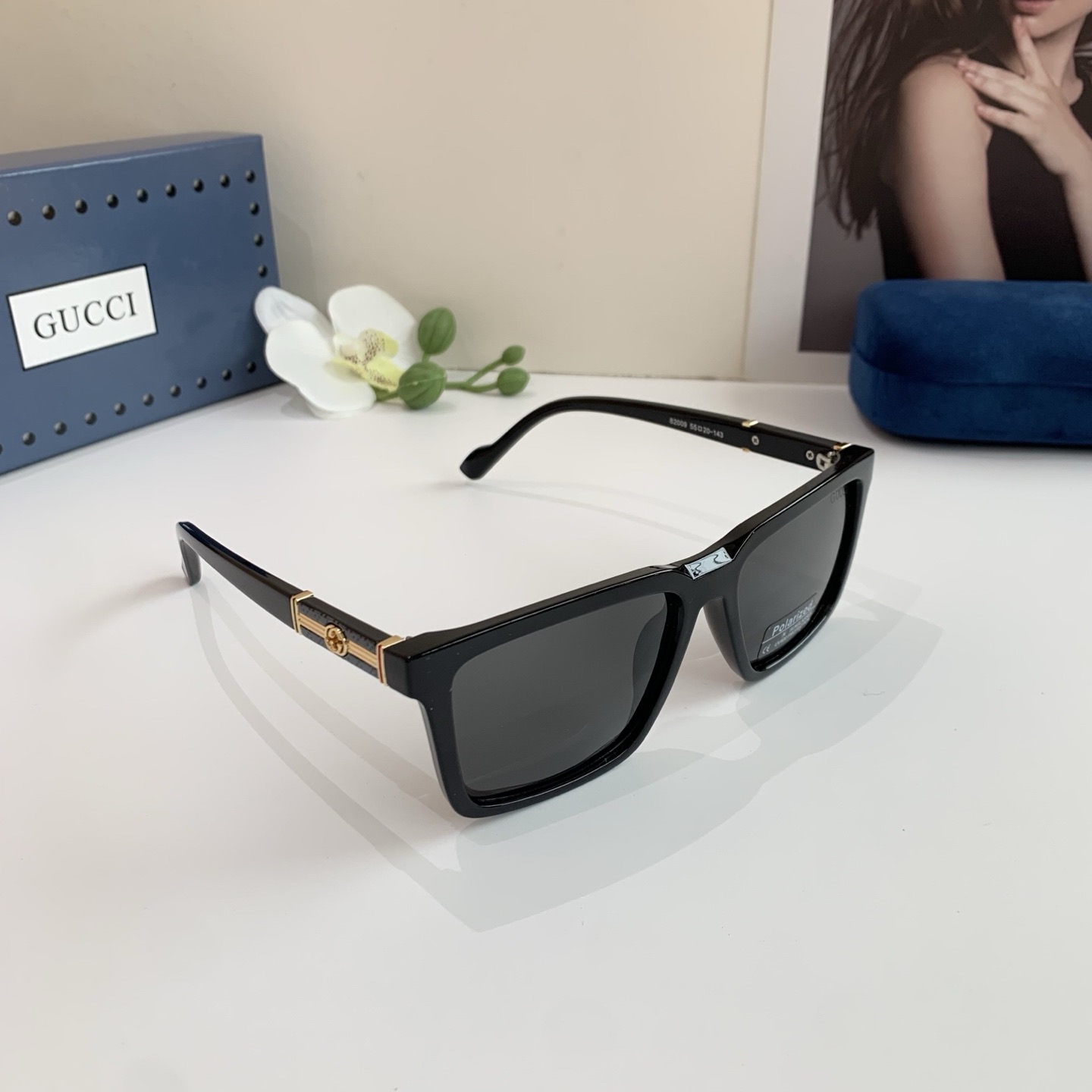 NO:885145,[GUCCI] Gucci new fashion square frame polarized sunglasses, high quality, comfortable to wear, Internet celebrity trendy sunshade glasses, sunglasses, sunglasses, glasses, gucci19860909【GUCCI】古奇 新款时尚方框偏光太阳镜 高品质 佩戴舒适 网红潮款遮阳眼镜眼镜墨镜太阳镜,眼镜,gucci,glasses