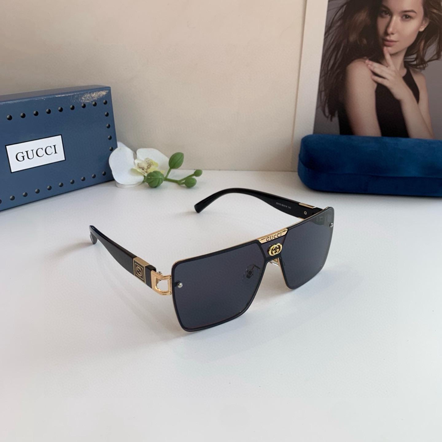 NO:770856,[GUCCI] Gucci 2025 new trend hot fashion large square frame polarized sunglasses, high quality, comfortable to wear, Internet celebrity trendy glasses, sunglasses, sunglasses, glasses, gucci19860909【GUCCI】古奇 2025新款潮流爆款时尚大方框偏光太阳镜 高品质 佩戴舒适 网红潮款眼镜眼镜墨镜太阳镜,眼镜,gucci,glasses