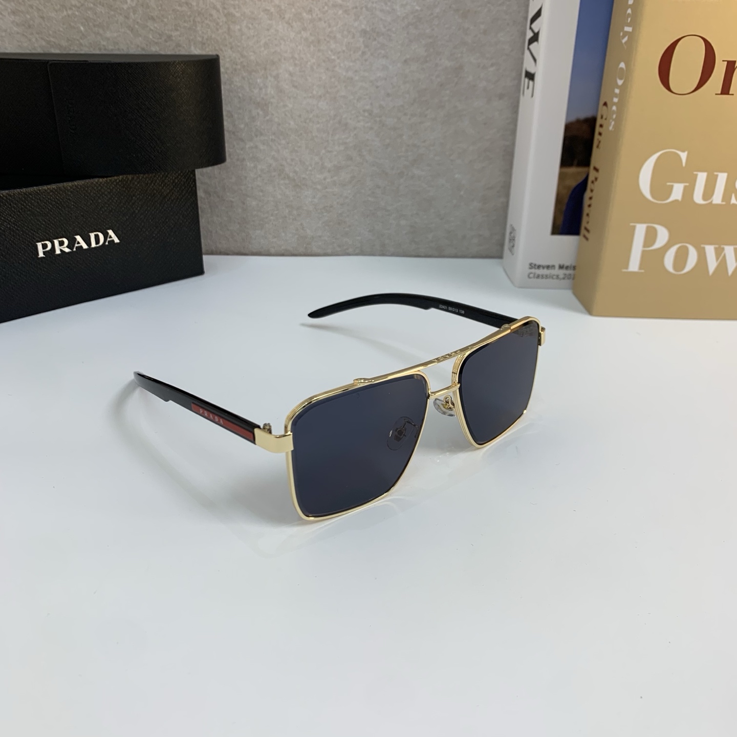 NO:742412,PRADA New metal square frame men's and women's sunglasses, fashionable sunshade sunglasses, travel and driving glasses!  glasses, sunglasses, sunglasses, glasses, prada, prada19860909PRADA 普拉达 新款金属方框男女太阳镜 时尚潮流遮阳墨镜 旅游驾驶眼镜！眼镜墨镜太阳镜,眼镜,prada,prada,glasses