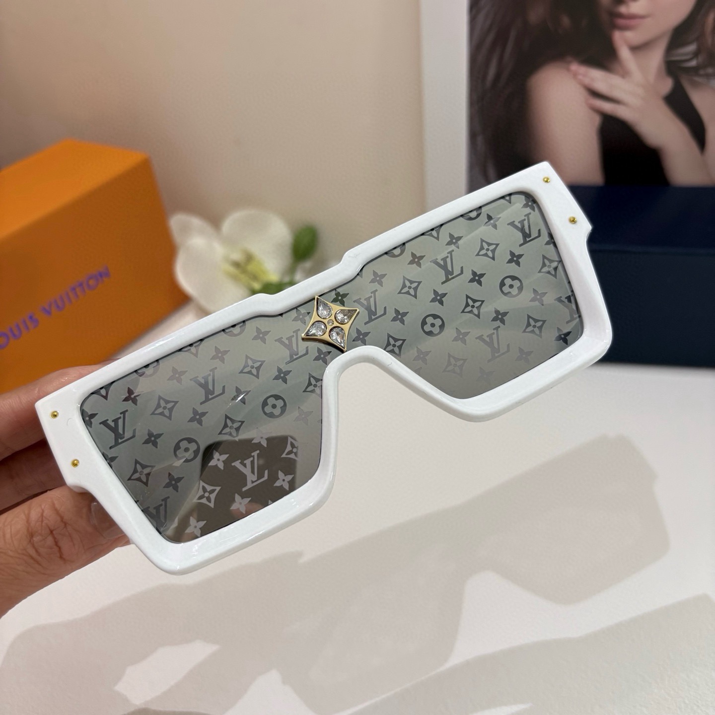 Очки Louis Vuitton квадратные
