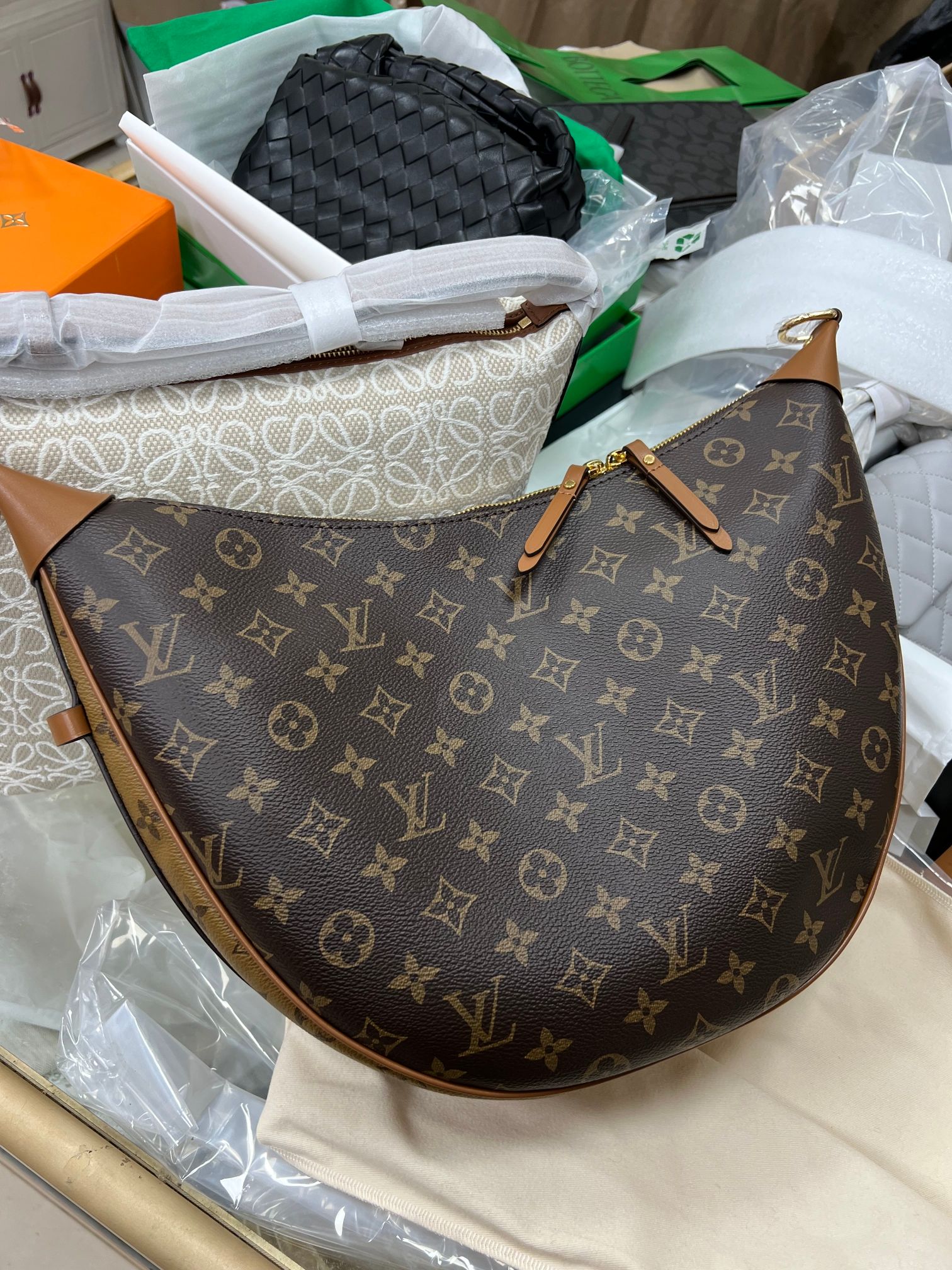Louis Vuitton Lv marel medieval moon bag that must be released every day