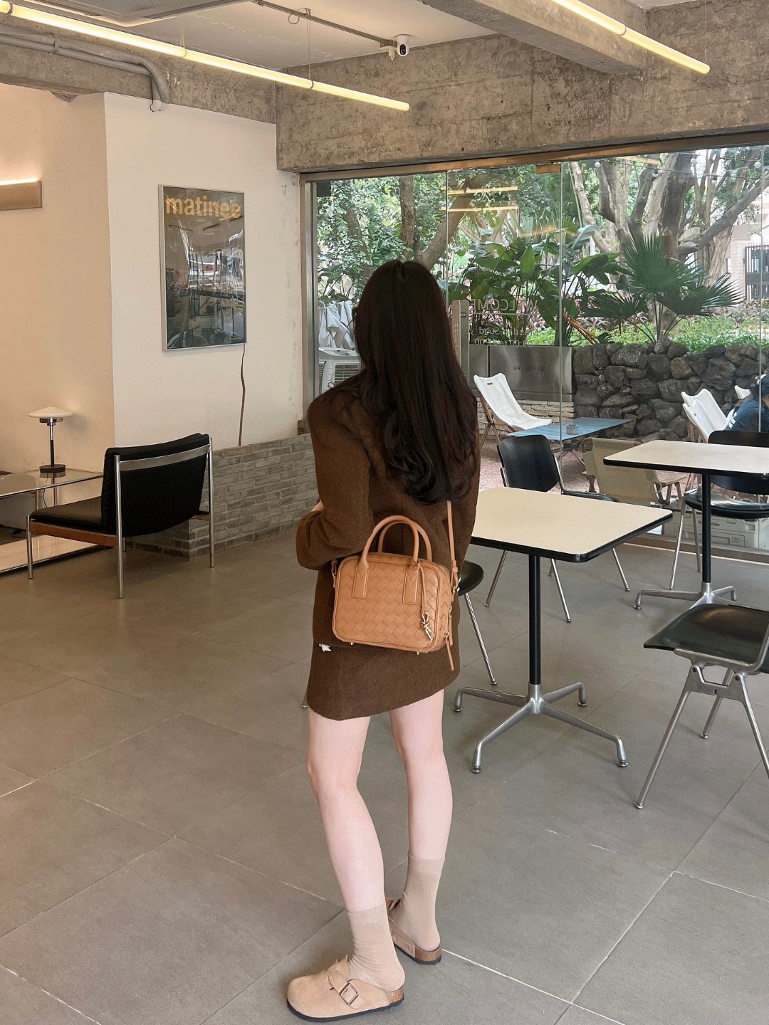 Bottega Veneta Light brown! Bv 2024 early spring new model original Getaway briefcase 776736. The bag is small and exquisite, and can be carried