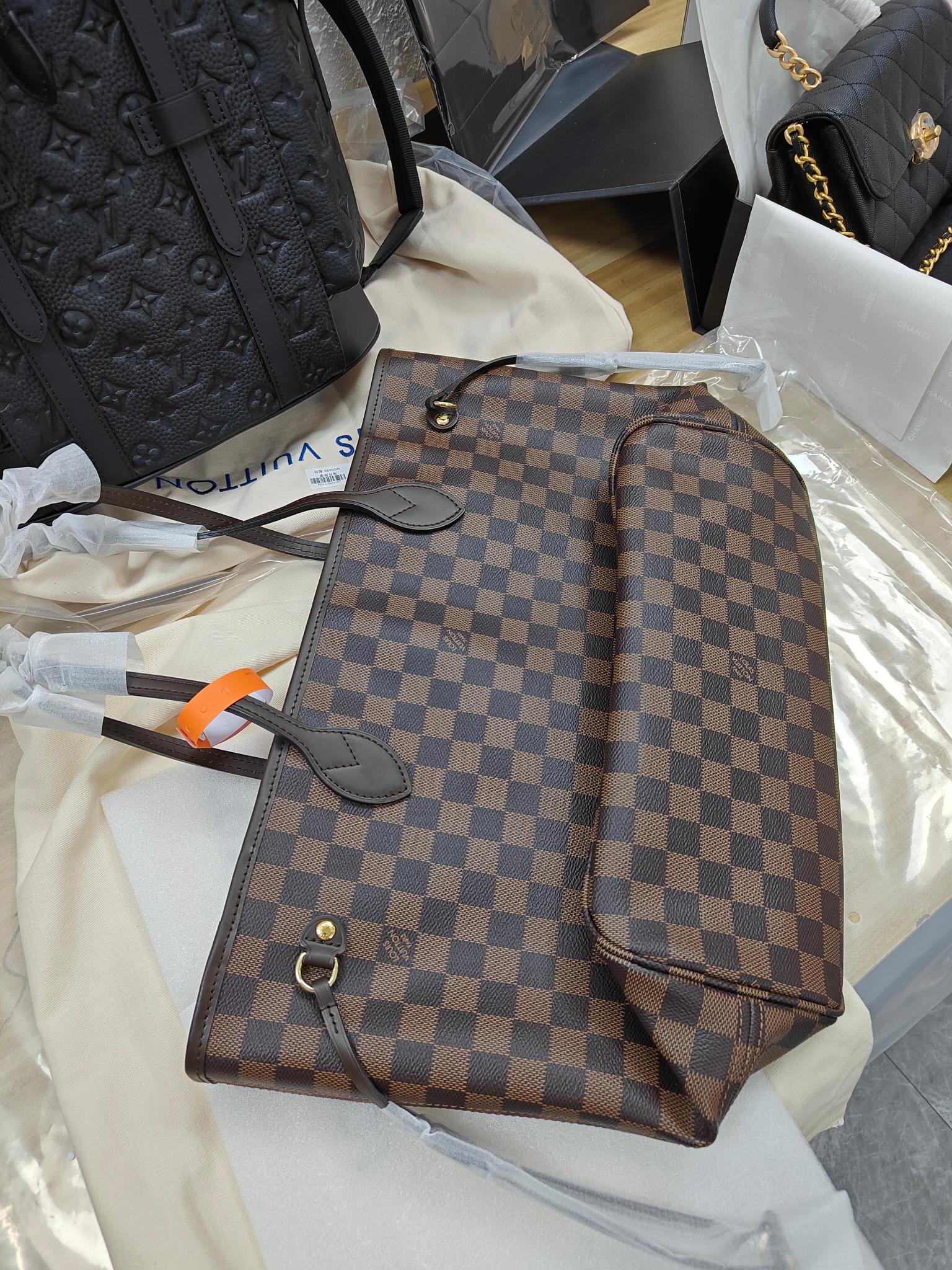 Louis Vuitton You must get one of these, its affordable and easy to use! The LV neverfull mommy bag is called "every woman should have" a classic