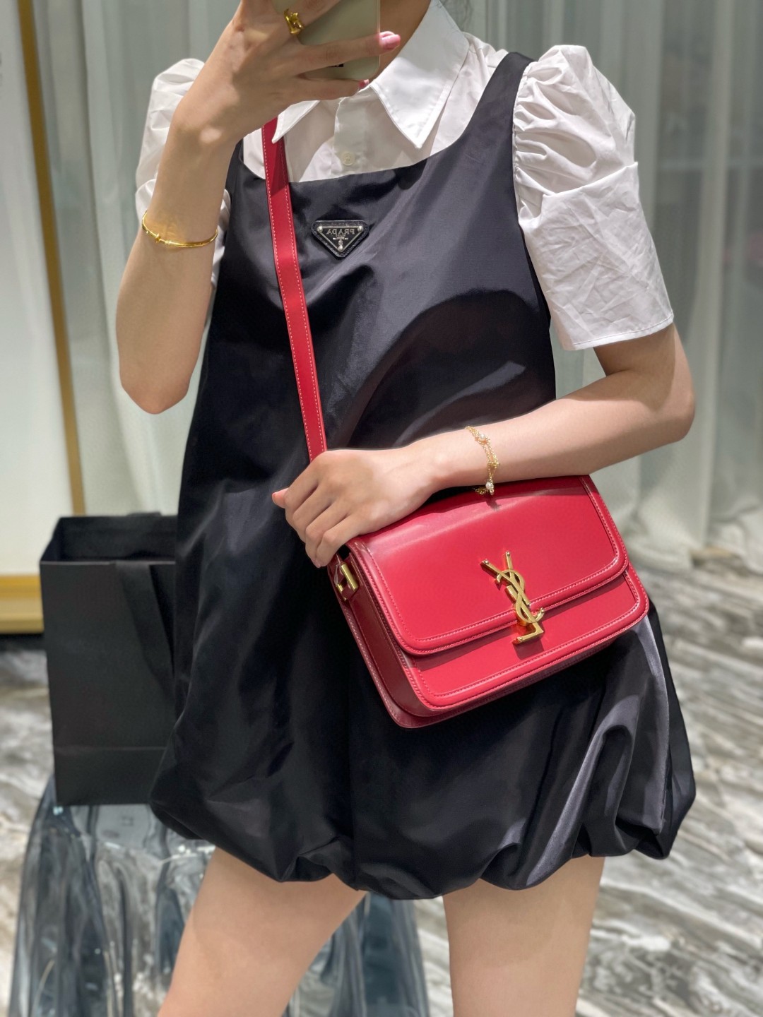 Saint Laurent ysl SOLFERINO BOX