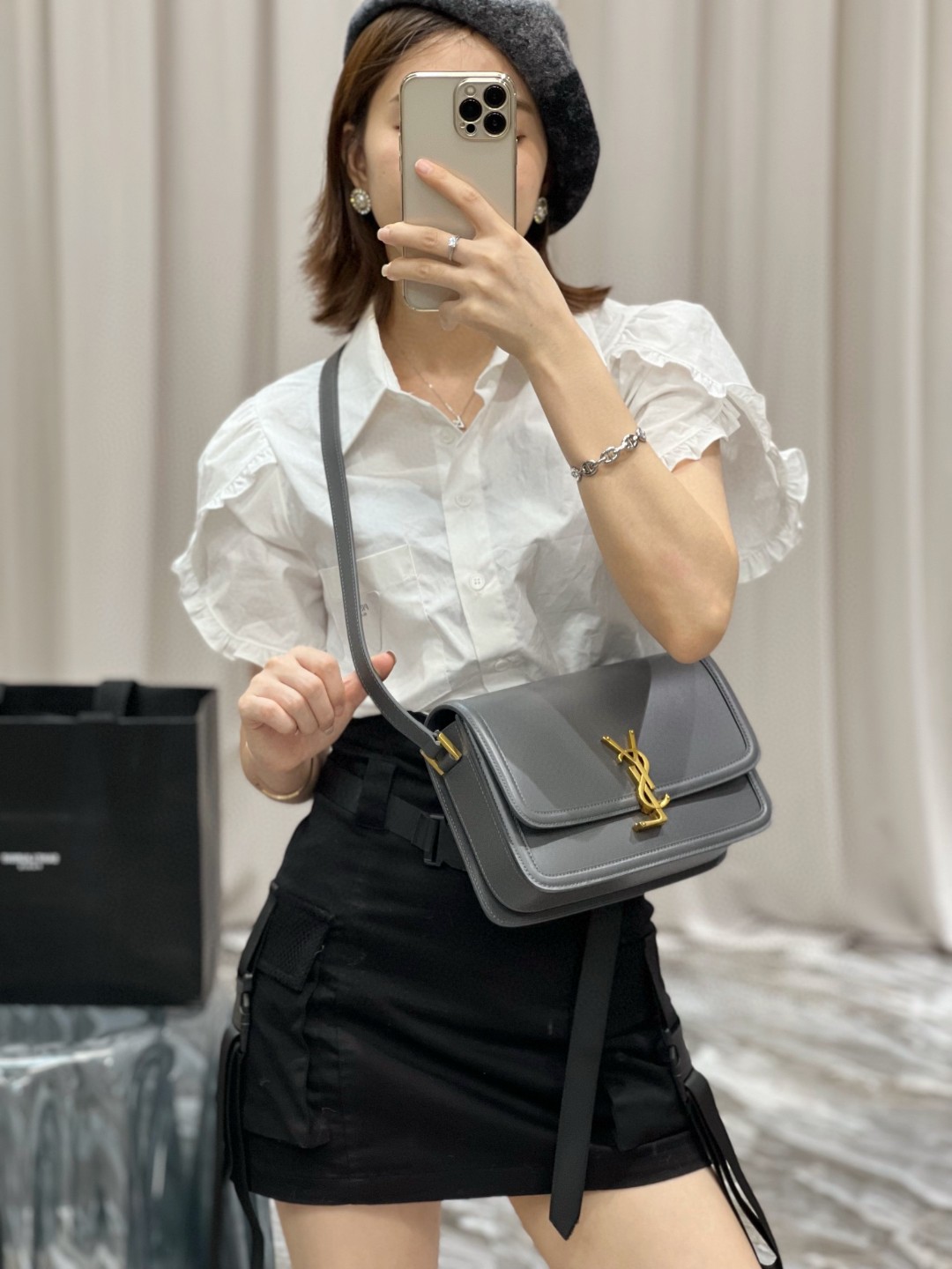 Saint Laurent ysl SOLFERINO BOX
