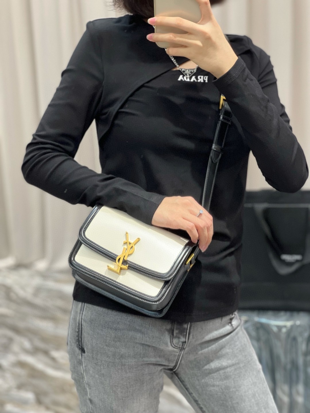 Saint Laurent ysl SOLFERINO BOX