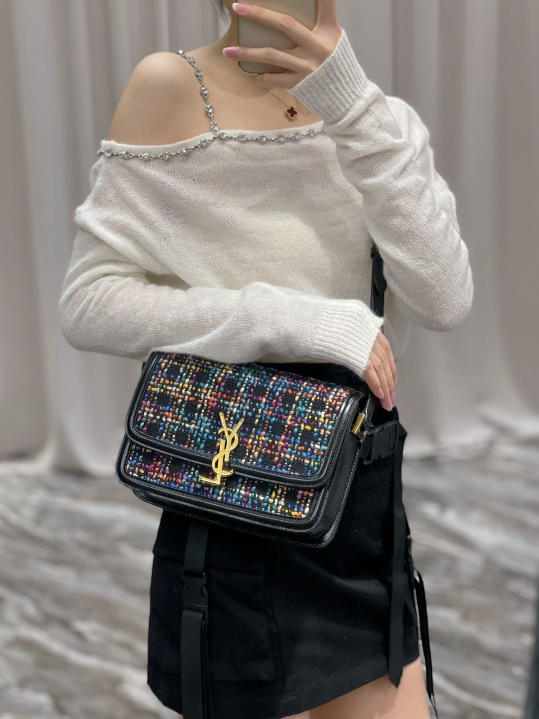 Saint Laurent ysl SOLFERINO BOX