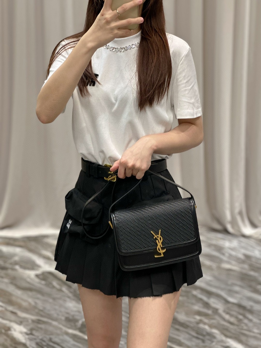 Saint Laurent YSL SOLFERINO BOX