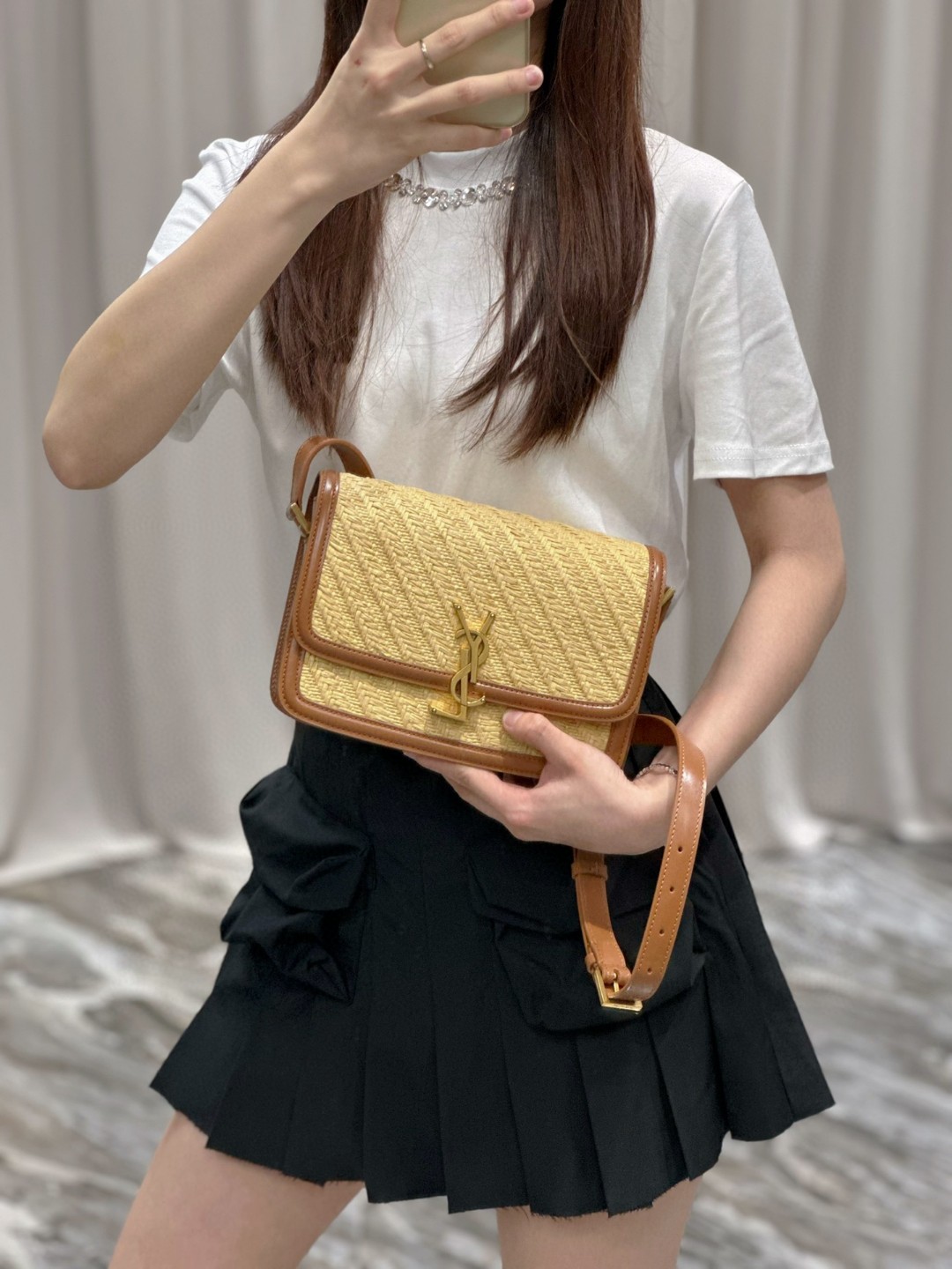 Saint Laurent YSL SOLFERINO BOX