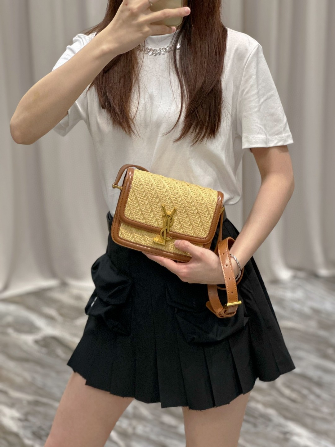 Saint Laurent YSL SOLFERINO BOX