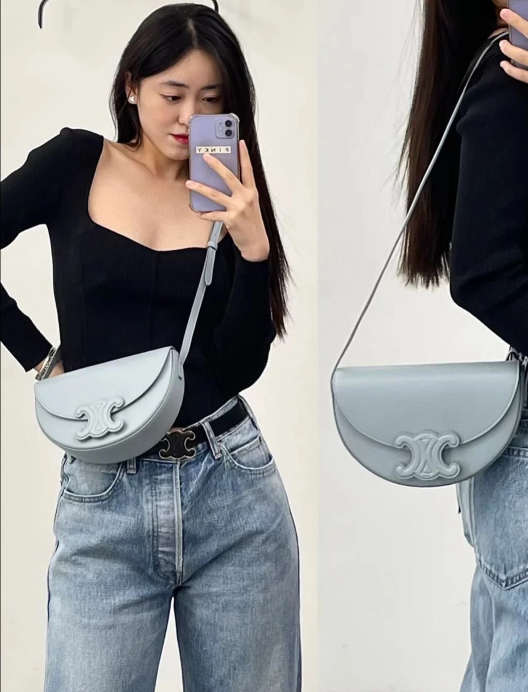 Celine's original 22s new products are online|CELINE BESACE TRIOMPHE smooth cowhide handbags