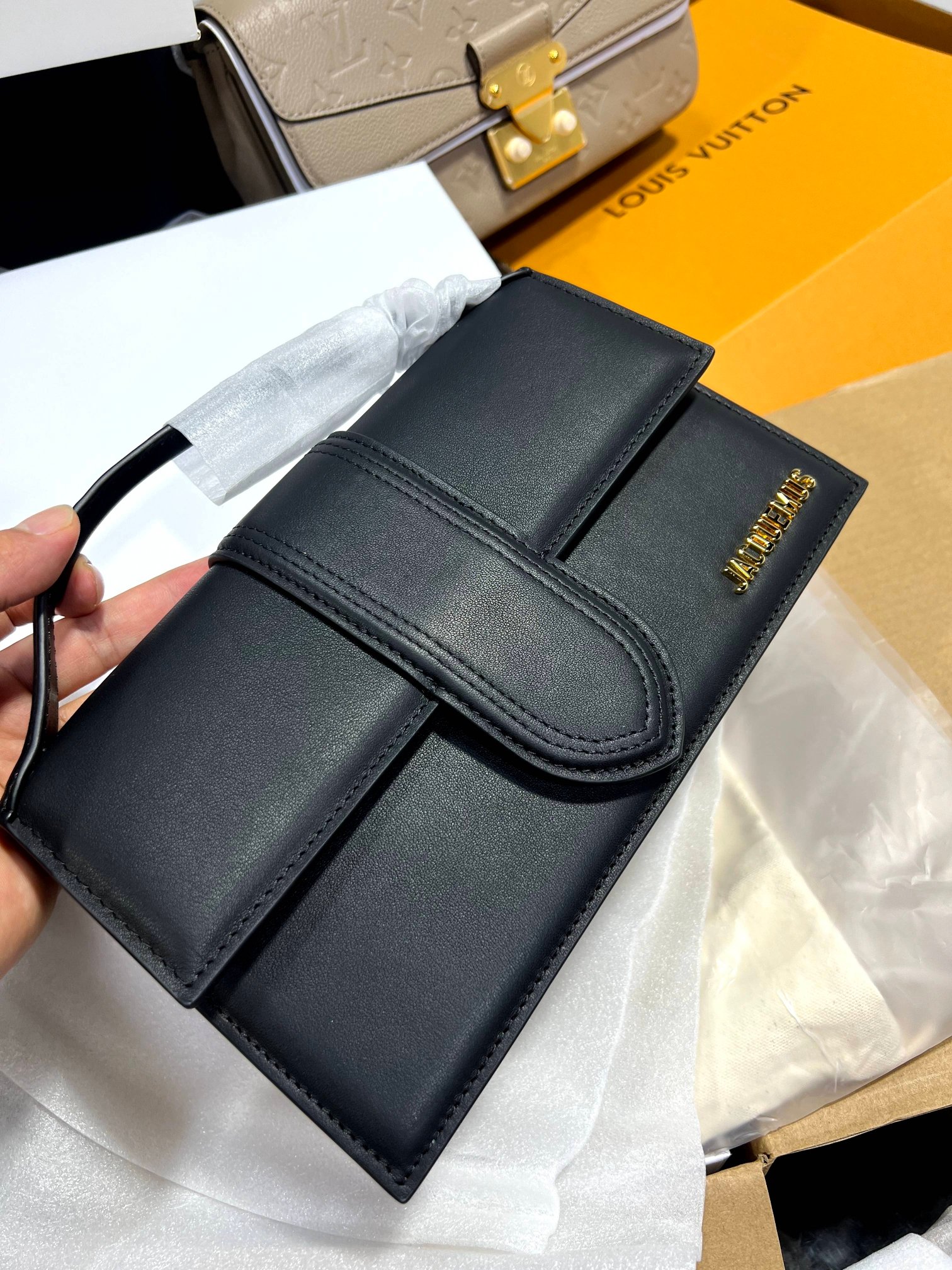 Jacquemus Its so popular . The niche brand that produces hundreds of products every year is always out of stock. Im working overtime to fill in s