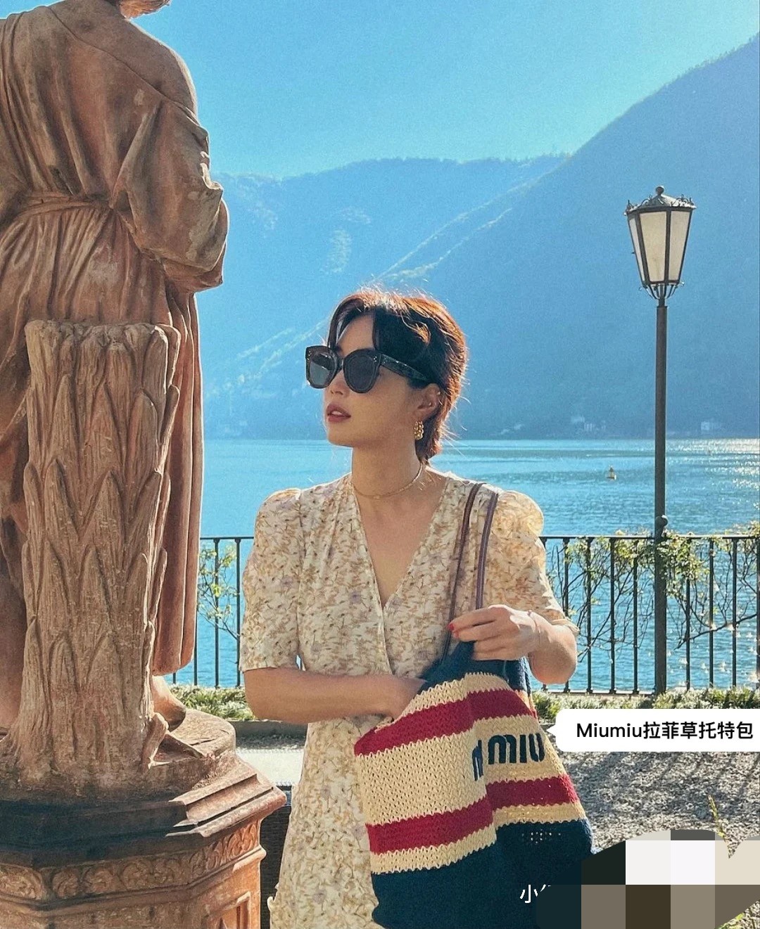 Miu Miu 5BG228, imported raffia straw and cotton thread weaving, the only quality standard in the market