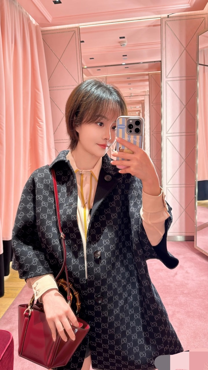 GUCCI's new top-grade original cowhide, officially on sale 805832 2024 new bamboo bag, the classic Bamboo bamboo element is associated with the n