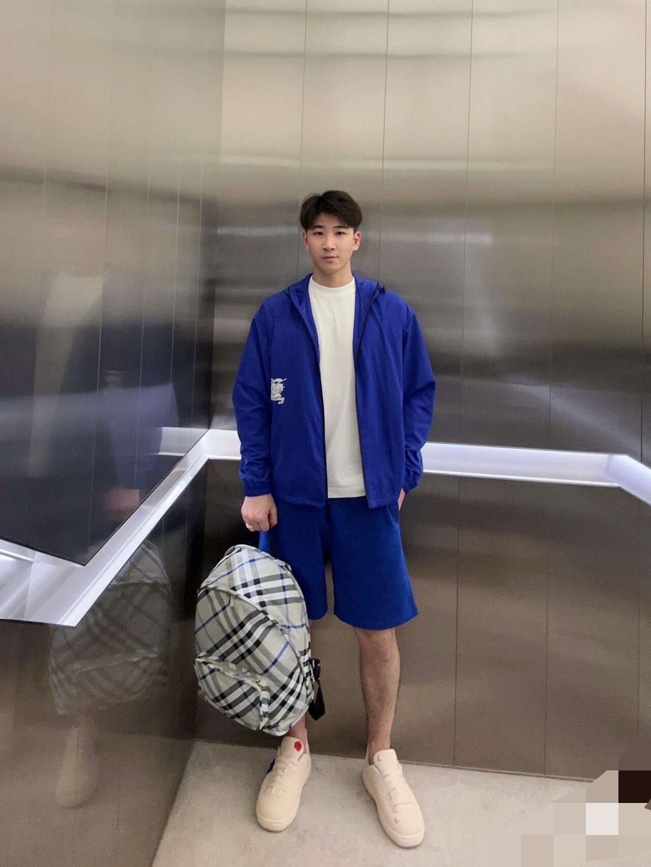 Burberry Gray backpack advanced reference