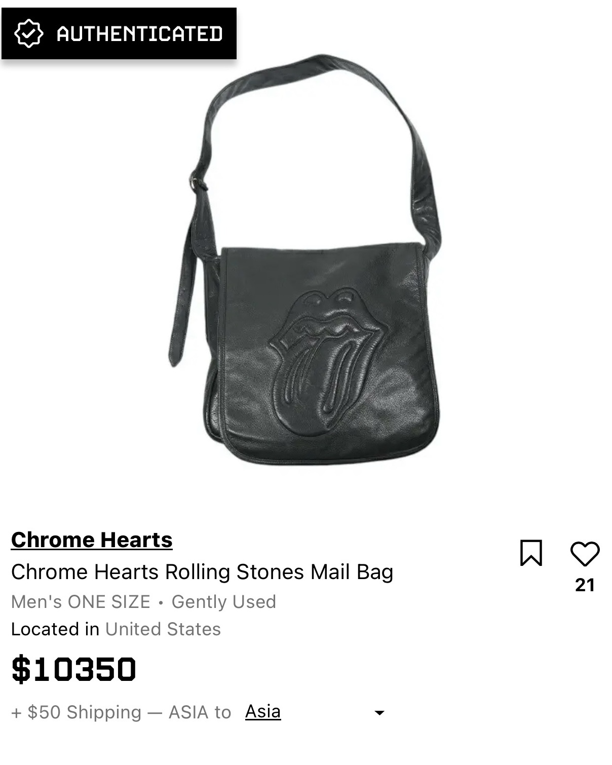 크롬하츠 117343 가방 Chrome Hearts Bag