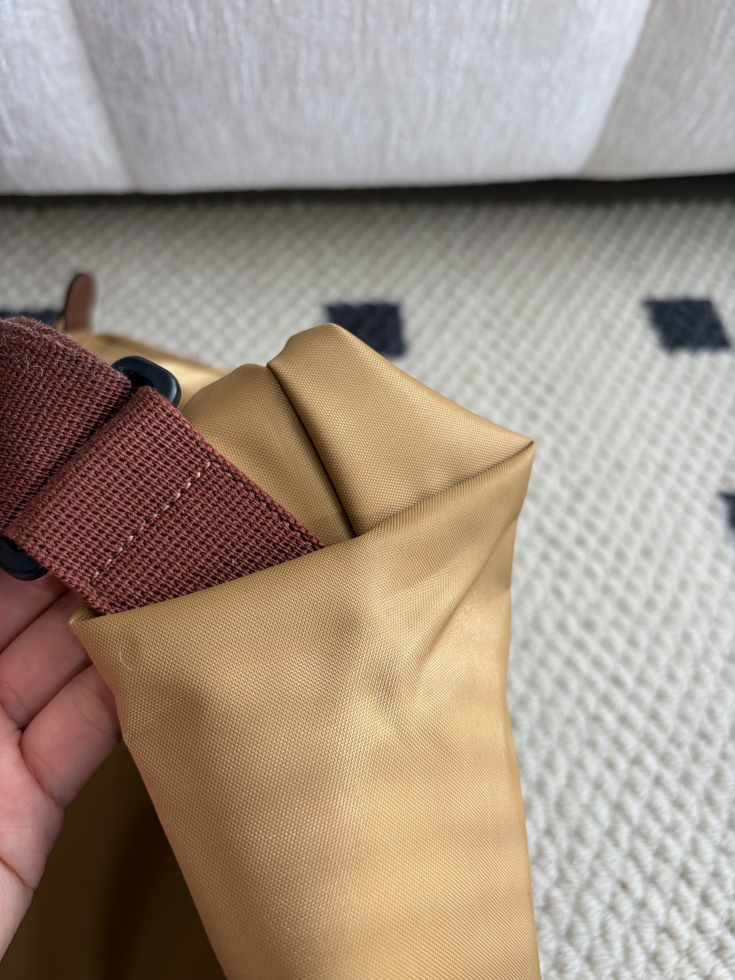 杰尼亚 Zegna 高定典藏经典高奢皮具手袋托特包斜挎包女包 #ADBB7968 6