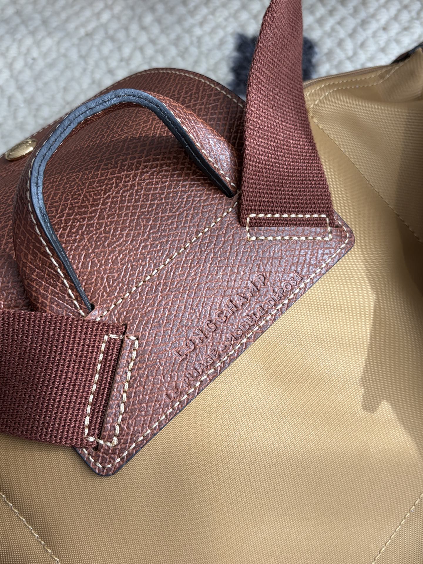 杰尼亚 Zegna 高定典藏经典高奢皮具手袋托特包斜挎包女包 #ADBB7968 5