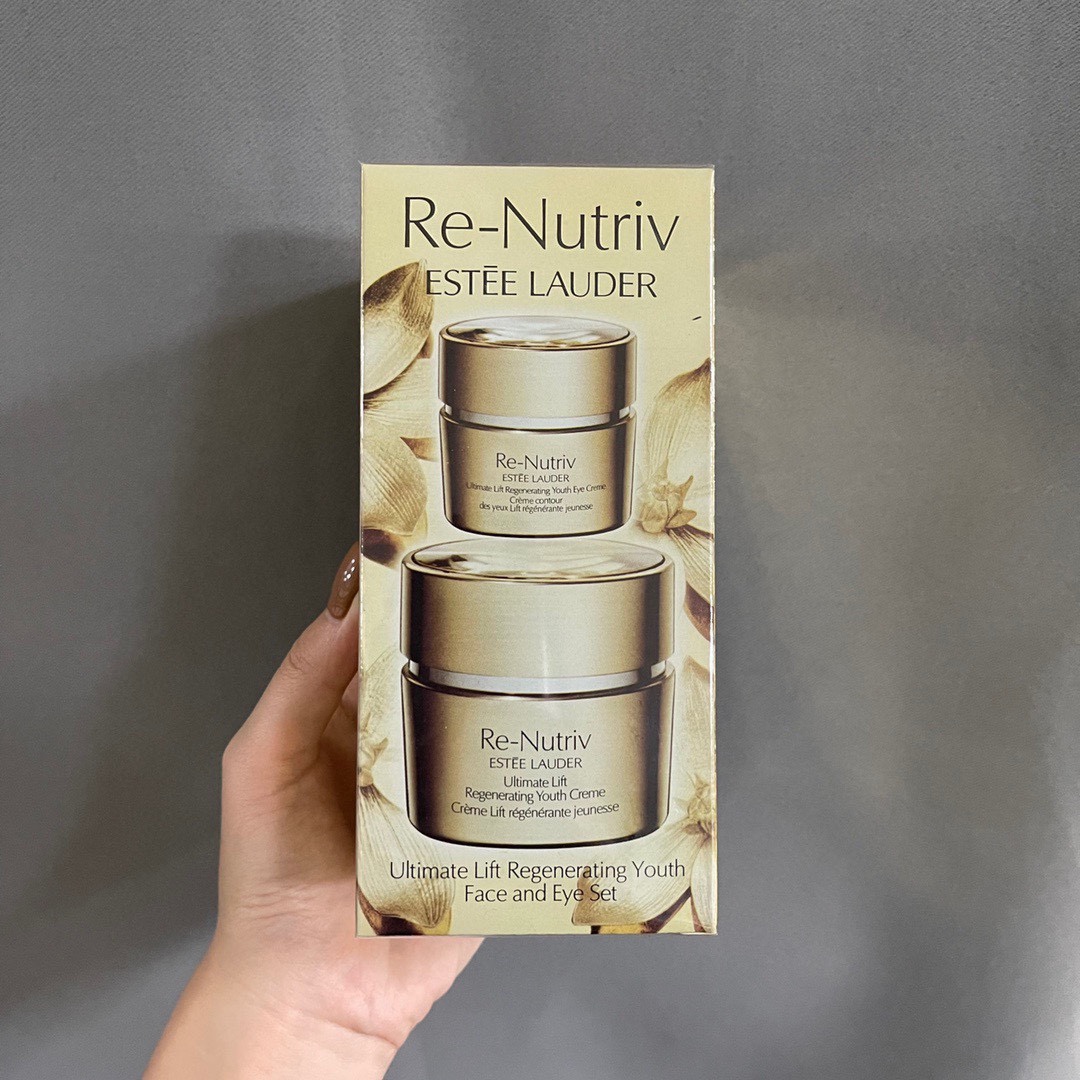 65! (Nota al hacer el pedido: Estuche de crema y contorno de ojos Estée Lauder白金) (Estuche de crema y contorno de ojos …