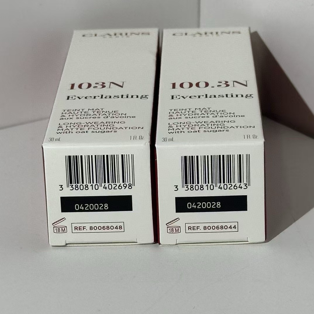 ✨50包
（娇韵诗99粉底液30ml）🔜0420028编码！2️⃣色：103N，1003.N。一款养肤又保湿的粉底，敏感干皮，孕妇，母乳期都可以收收纳一款。对于干皮就是大救星~