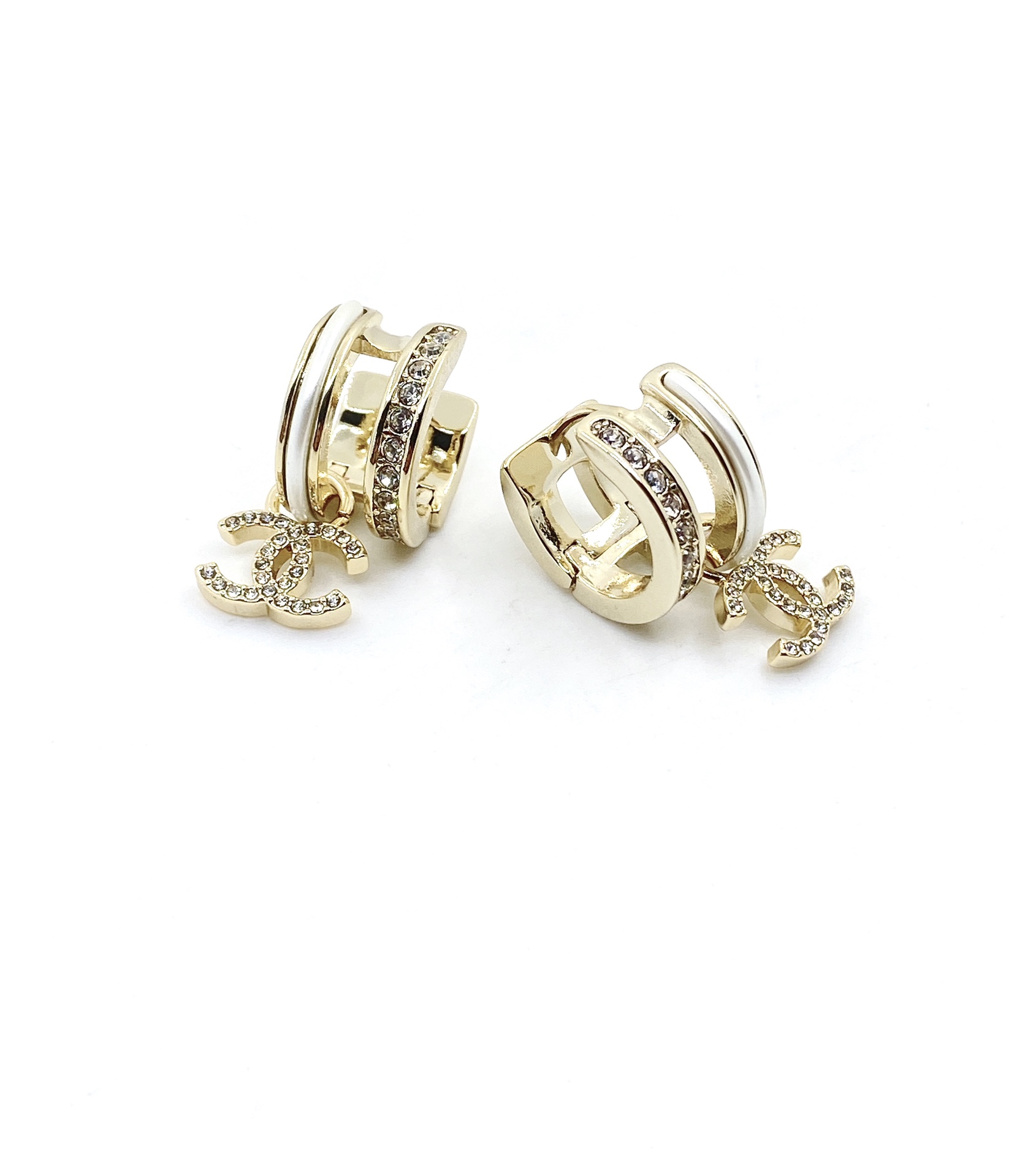 Designer High Replica
 Chanel Jewelry Earring Yellow Brass