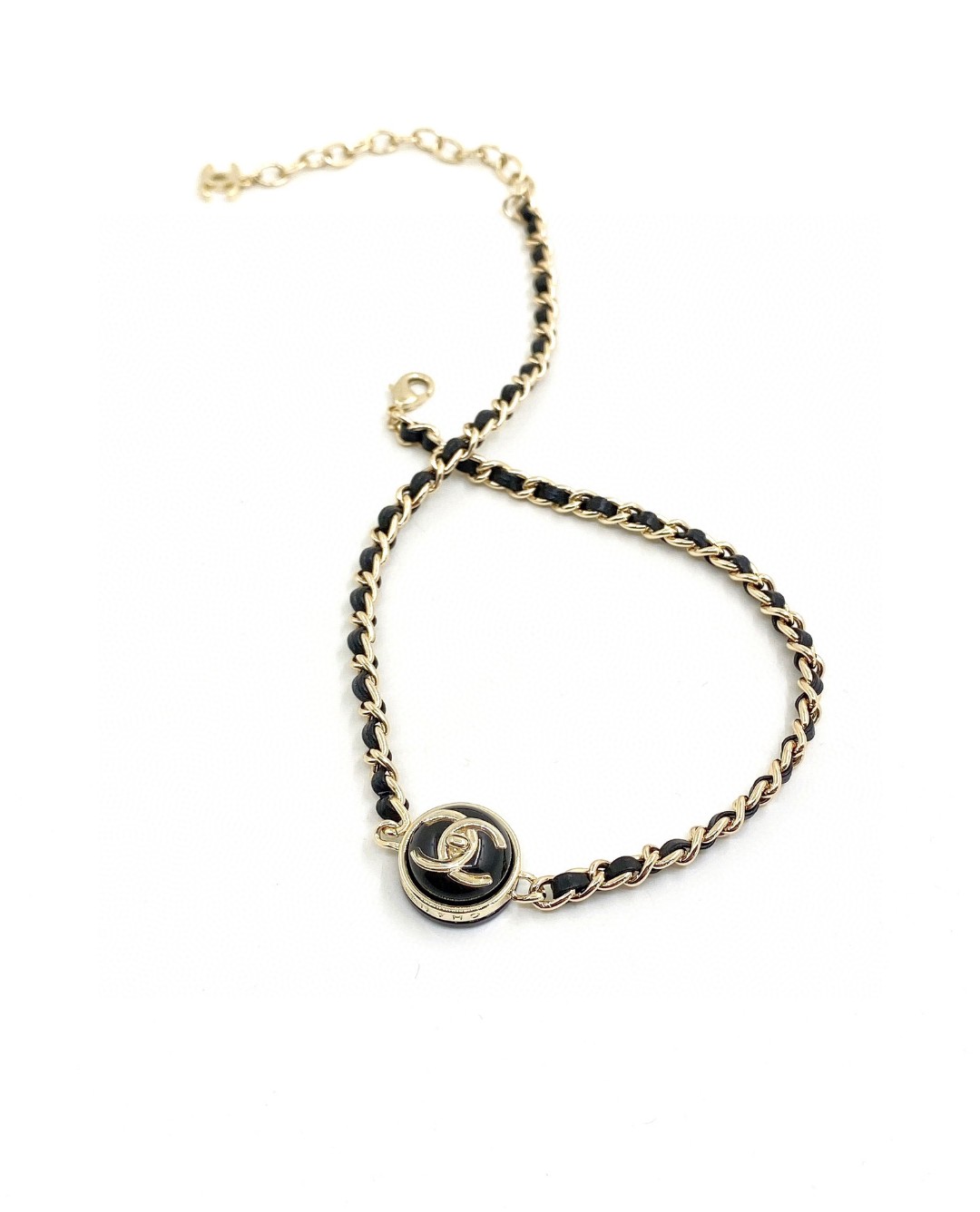 Jewelry Necklaces & Pendants Black Yellow Brass Resin