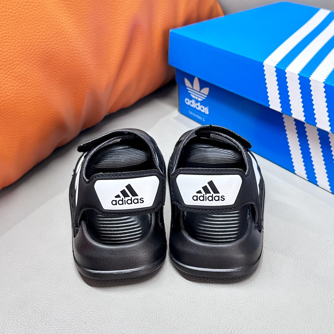 图片[4]-阿迪双魔术贴包头轻便儿童凉鞋22-35码 魔术贴设计超便捷👑，不再有烦恼宝宝自己穿鞋的时刻。包头设计更好保护脚丫☀️。-选品中心