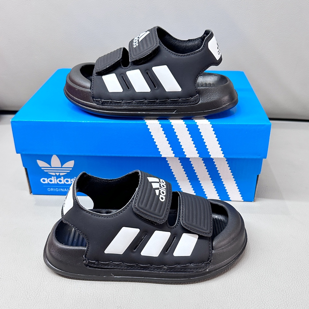 图片[7]-阿迪双魔术贴包头轻便儿童凉鞋22-35码 魔术贴设计超便捷👑，不再有烦恼宝宝自己穿鞋的时刻。包头设计更好保护脚丫☀️。-选品中心