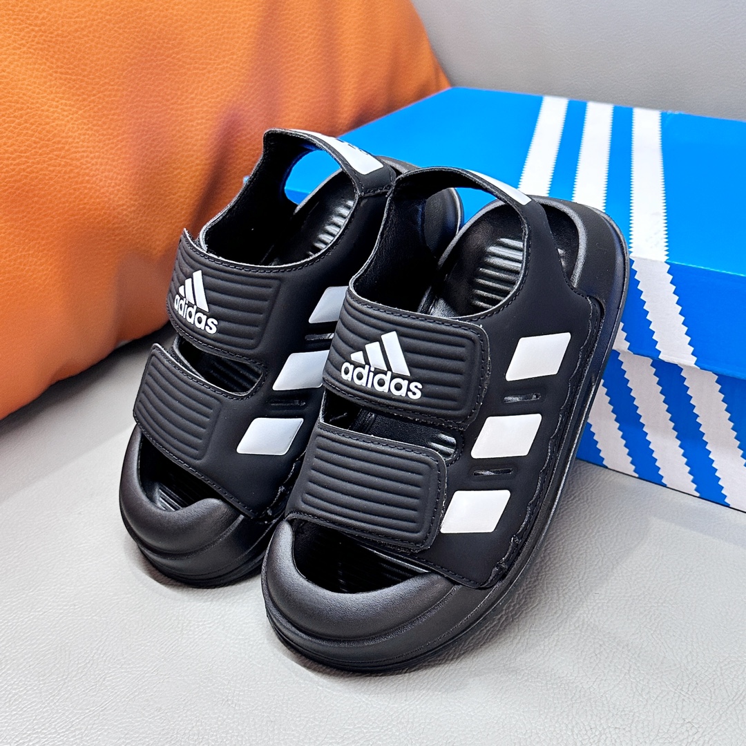 图片[3]-阿迪双魔术贴包头轻便儿童凉鞋22-35码 魔术贴设计超便捷👑，不再有烦恼宝宝自己穿鞋的时刻。包头设计更好保护脚丫☀️。-选品中心