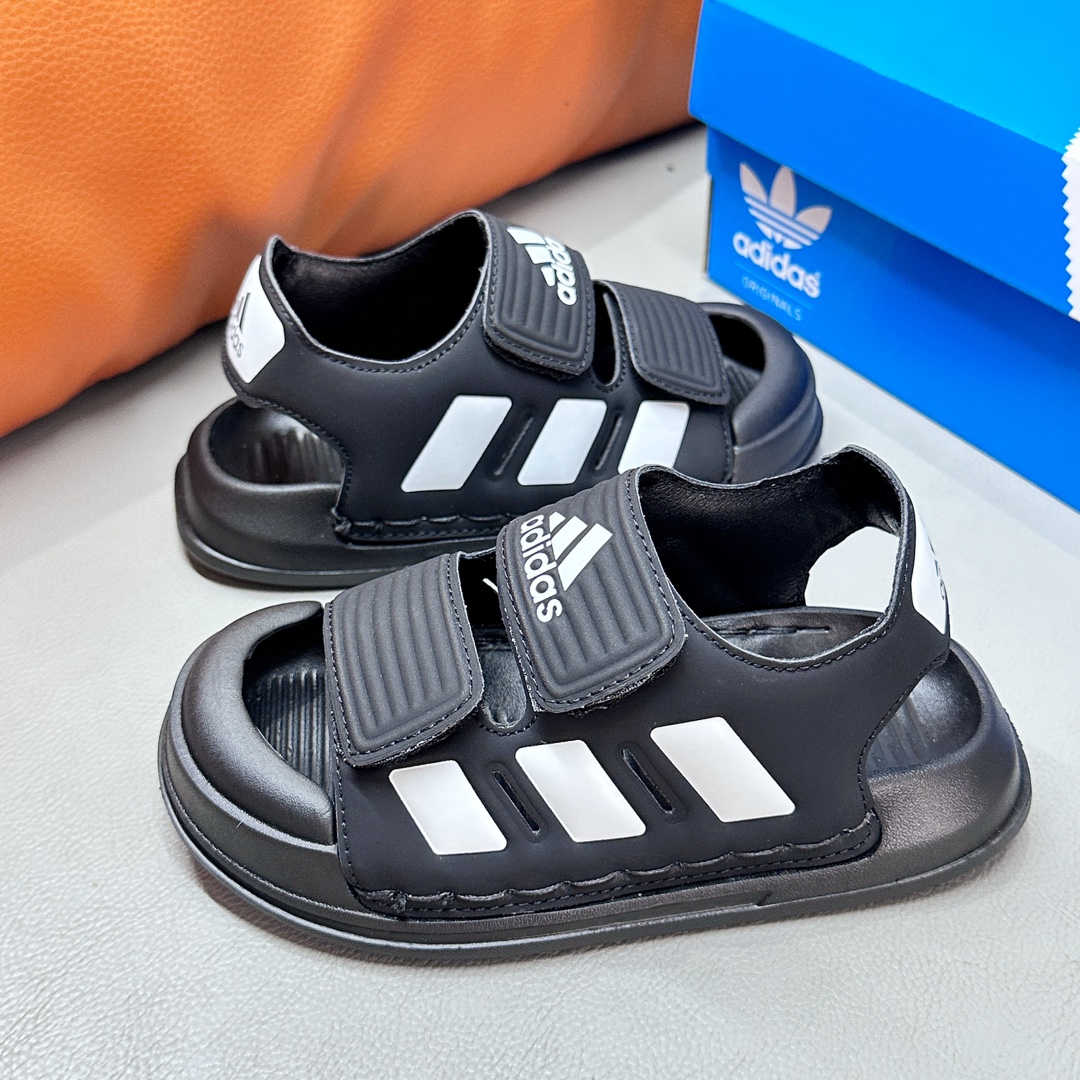 图片[9]-阿迪双魔术贴包头轻便儿童凉鞋22-35码 魔术贴设计超便捷👑，不再有烦恼宝宝自己穿鞋的时刻。包头设计更好保护脚丫☀️。-选品中心