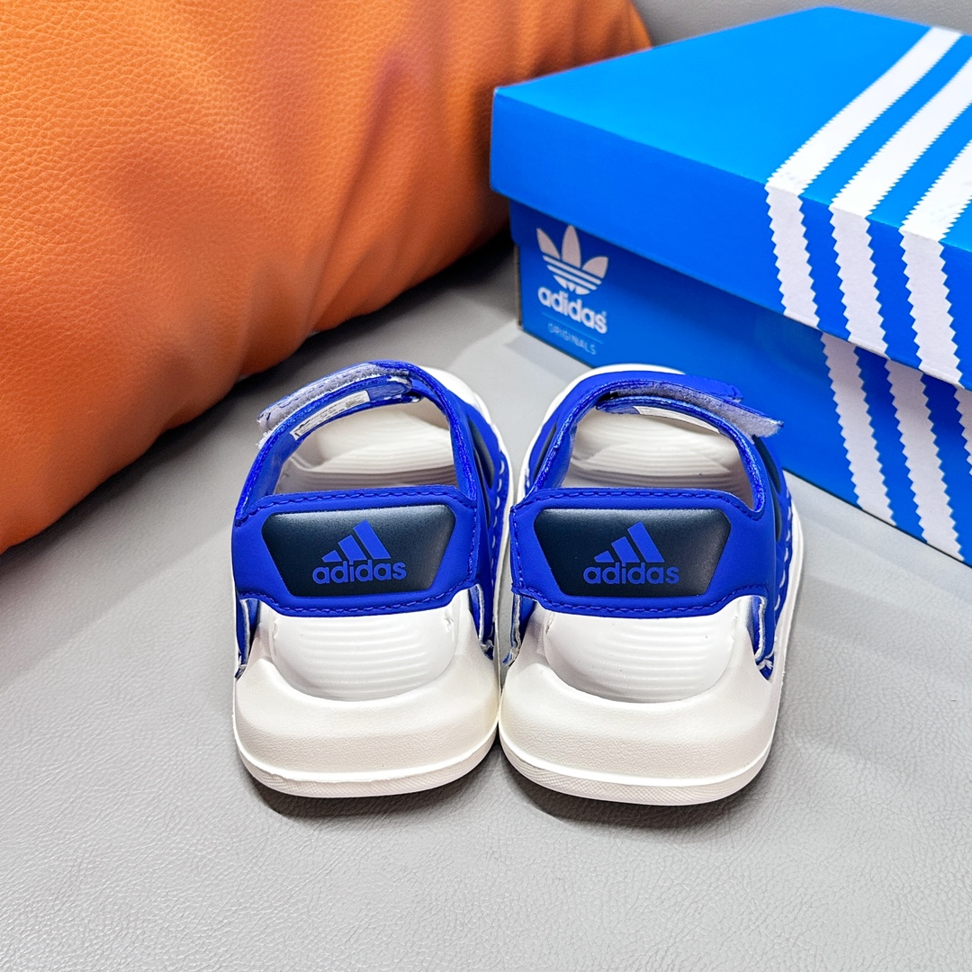 图片[4]-阿迪双魔术贴包头轻便儿童凉鞋22-35码 魔术贴设计超便捷👑，不再有烦恼宝宝自己穿鞋的时刻。包头设计更好保护脚丫☀️。-选品中心