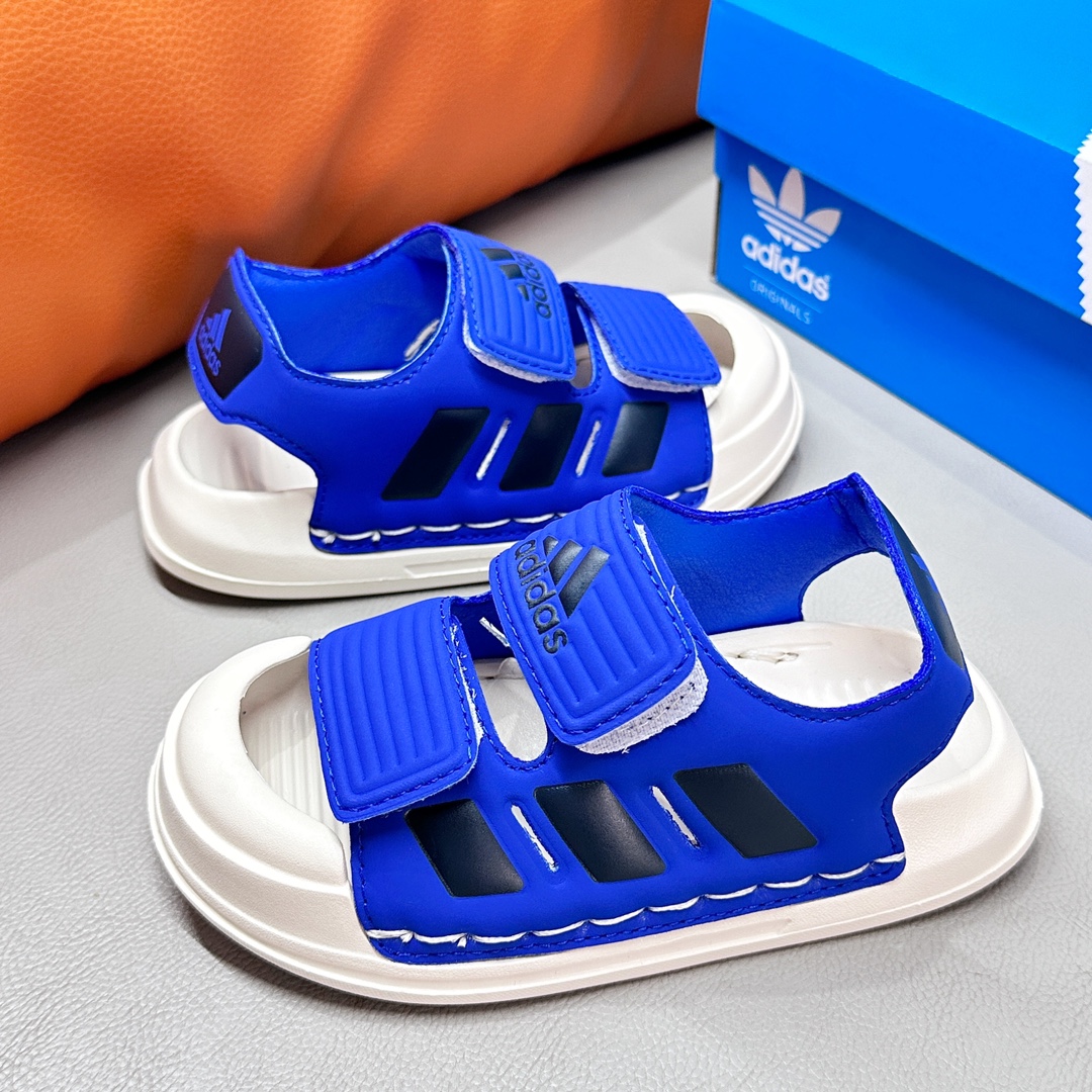图片[9]-阿迪双魔术贴包头轻便儿童凉鞋22-35码 魔术贴设计超便捷👑，不再有烦恼宝宝自己穿鞋的时刻。包头设计更好保护脚丫☀️。-选品中心