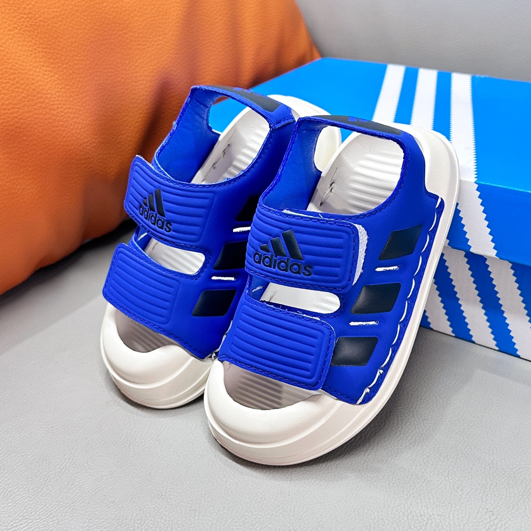 图片[3]-阿迪双魔术贴包头轻便儿童凉鞋22-35码 魔术贴设计超便捷👑，不再有烦恼宝宝自己穿鞋的时刻。包头设计更好保护脚丫☀️。-选品中心