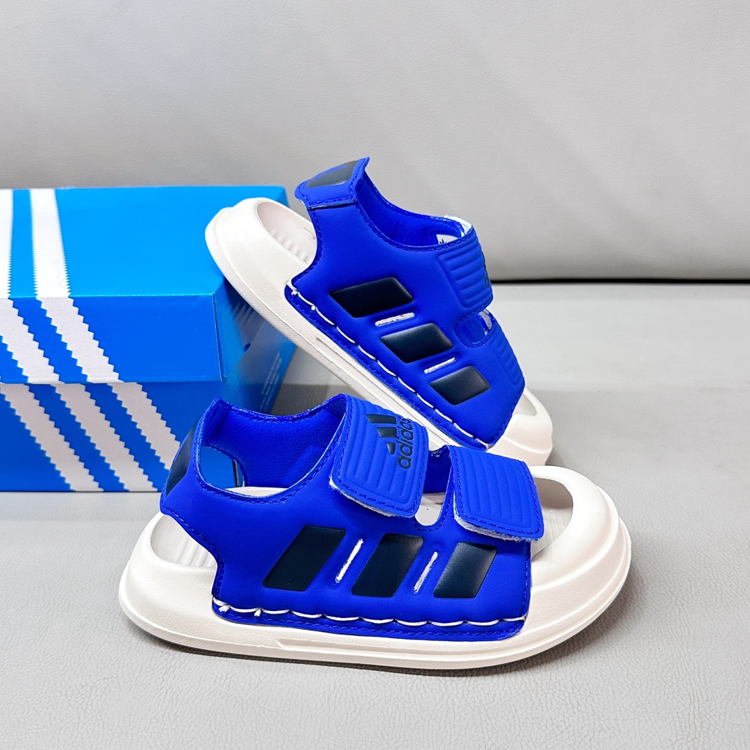 图片[8]-阿迪双魔术贴包头轻便儿童凉鞋22-35码 魔术贴设计超便捷👑，不再有烦恼宝宝自己穿鞋的时刻。包头设计更好保护脚丫☀️。-选品中心