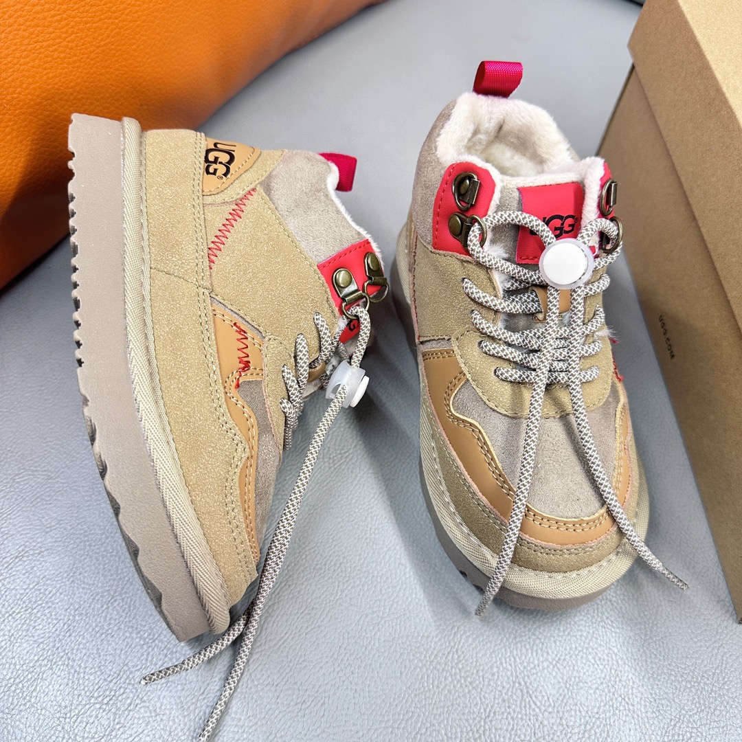图片[9]-新款现货 油GG海兰德靴 2023秋冬新款儿童经典复古拼色靴扣带款，撞色拼接 个性潮酷 牛津布加绒款 柔软亲肤 舒适透气不捂脚 EVA外底，轻便耐穿 防滑耐磨🤟-选品中心