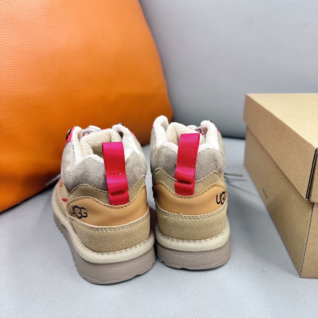 图片[8]-新款现货 油GG海兰德靴 2023秋冬新款儿童经典复古拼色靴扣带款，撞色拼接 个性潮酷 牛津布加绒款 柔软亲肤 舒适透气不捂脚 EVA外底，轻便耐穿 防滑耐磨🤟-选品中心