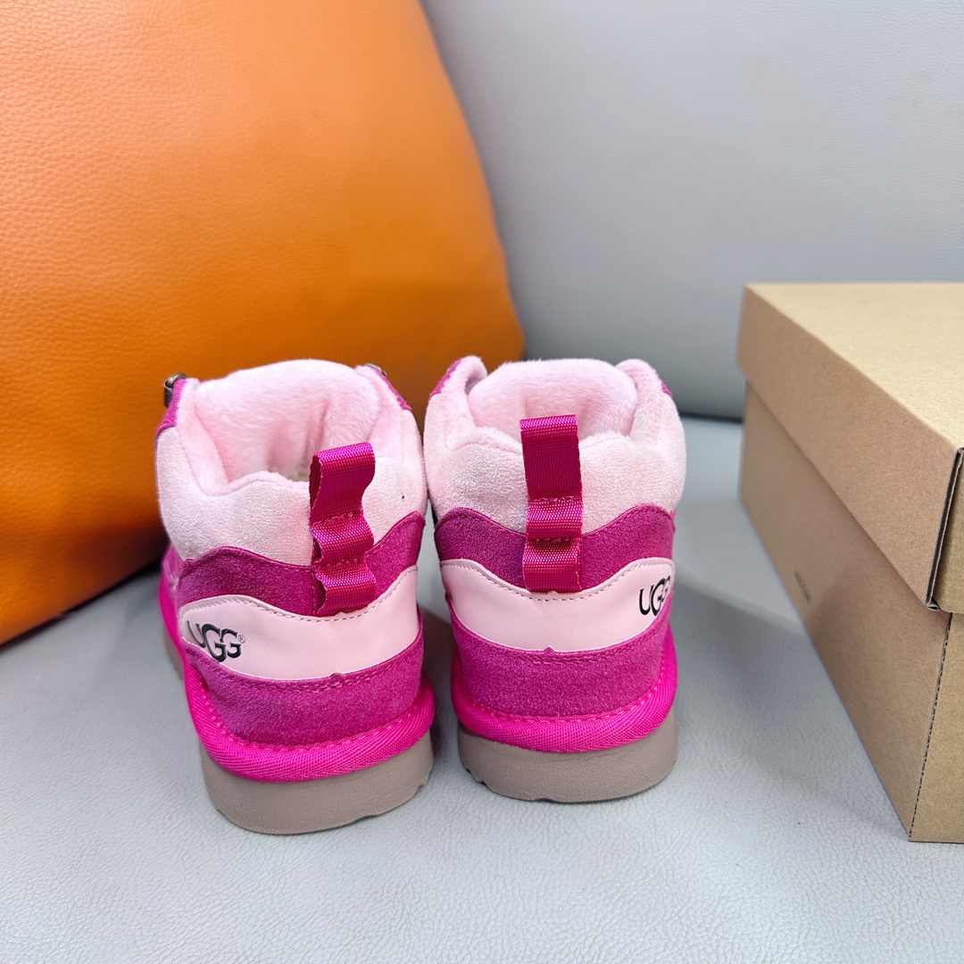 图片[8]-新款现货 油GG海兰德靴 2023秋冬新款儿童经典复古拼色靴扣带款，撞色拼接 个性潮酷 牛津布加绒款 柔软亲肤 舒适透气不捂脚 EVA外底，轻便耐穿 防滑耐磨🤟-选品中心