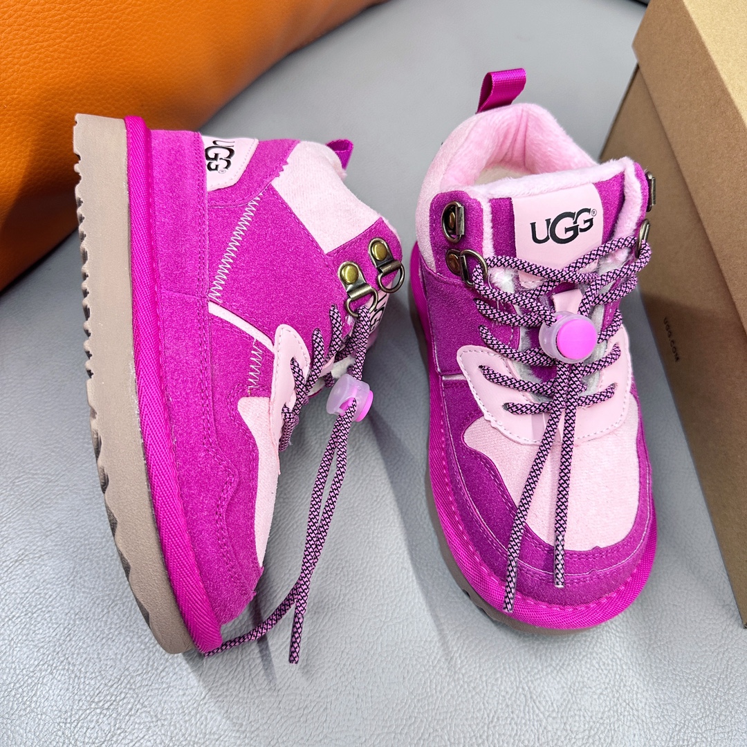 图片[9]-新款现货 油GG海兰德靴 2023秋冬新款儿童经典复古拼色靴扣带款，撞色拼接 个性潮酷 牛津布加绒款 柔软亲肤 舒适透气不捂脚 EVA外底，轻便耐穿 防滑耐磨🤟-选品中心