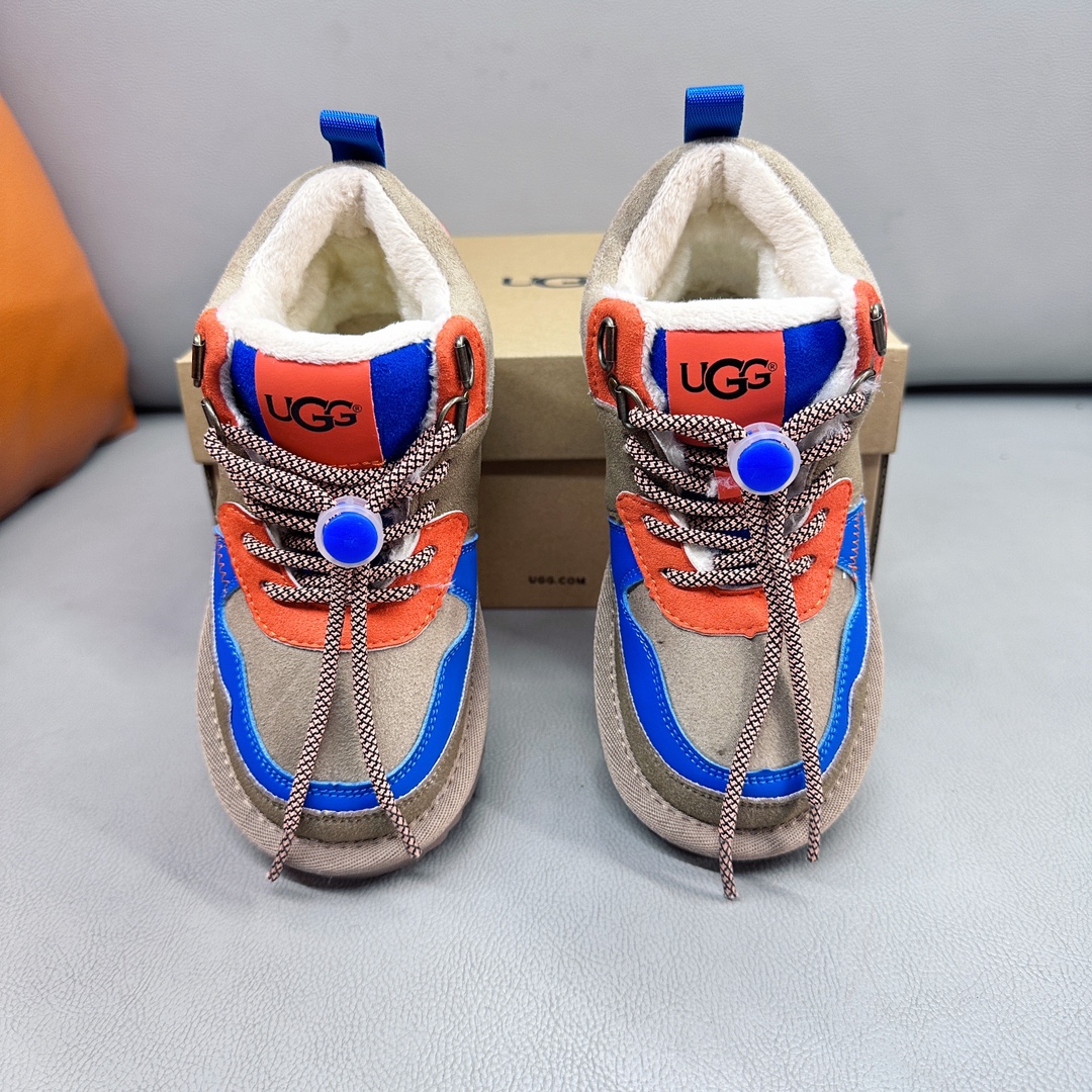 图片[5]-新款现货 油GG海兰德靴 2023秋冬新款儿童经典复古拼色靴扣带款，撞色拼接 个性潮酷 牛津布加绒款 柔软亲肤 舒适透气不捂脚 EVA外底，轻便耐穿 防滑耐磨🤟-选品中心