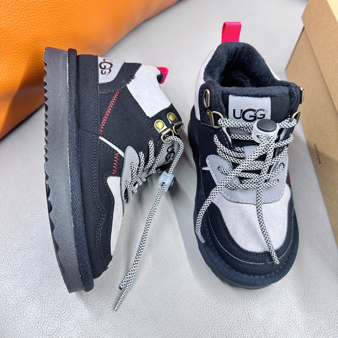 图片[9]-新款现货 油GG海兰德靴 2023秋冬新款儿童经典复古拼色靴扣带款，撞色拼接 个性潮酷 牛津布加绒款 柔软亲肤 舒适透气不捂脚 EVA外底，轻便耐穿 防滑耐磨🤟-选品中心